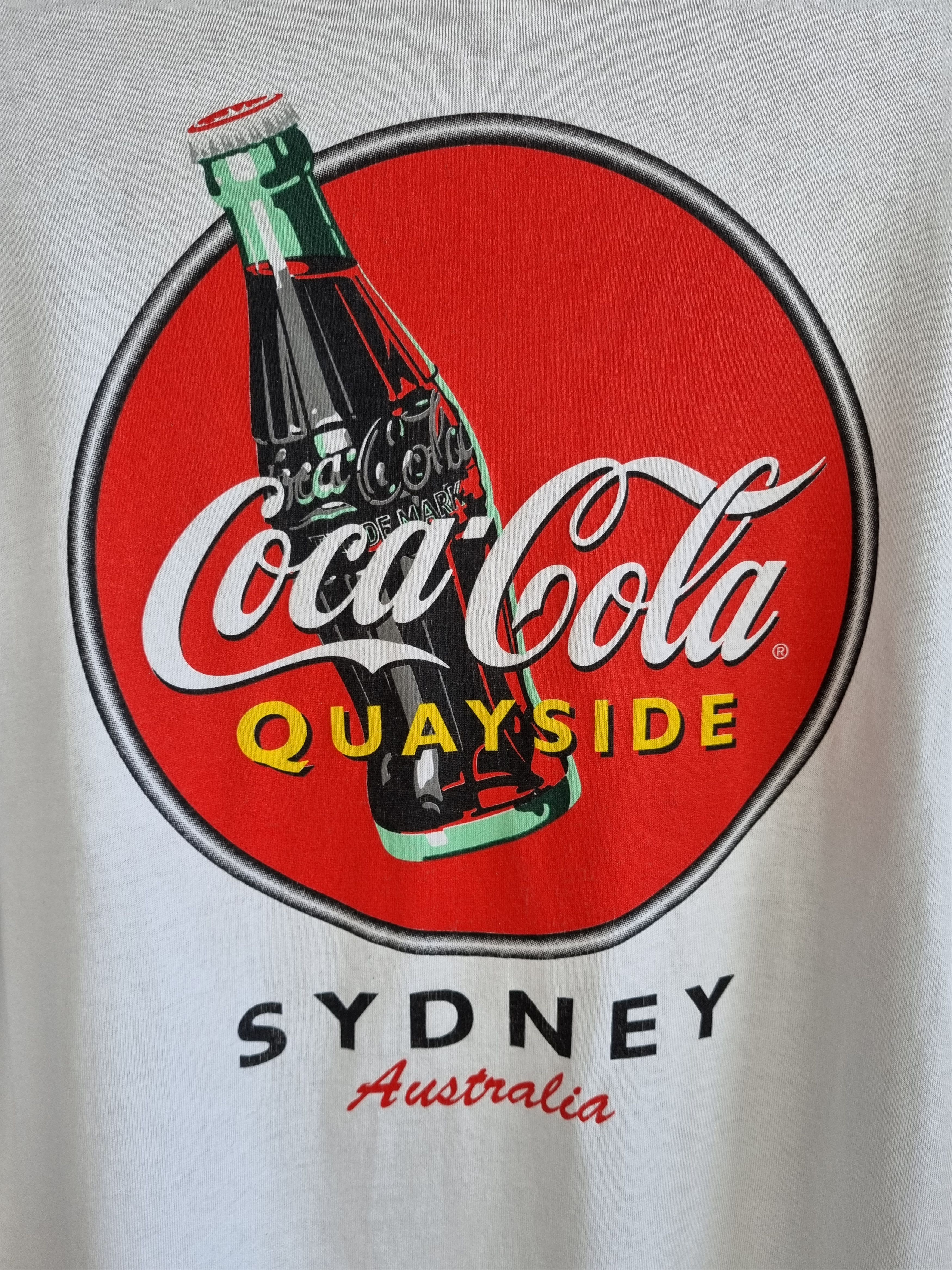 Coca Cola × Vintage 96s Coca Cola Sydney Australia Logo long sleeve tee shirt Size US M / EU 48-50 / 2 - 3 Thumbnail