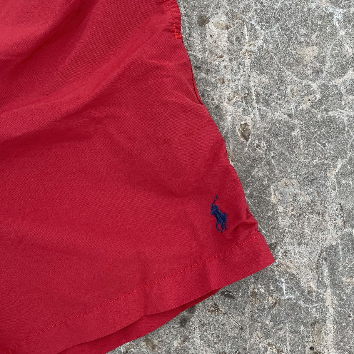 Polo Ralph Lauren Vintage Polo Ralph Lauren Shorts Red Logo Size M Streetwear Size US 35 - 5 Thumbnail