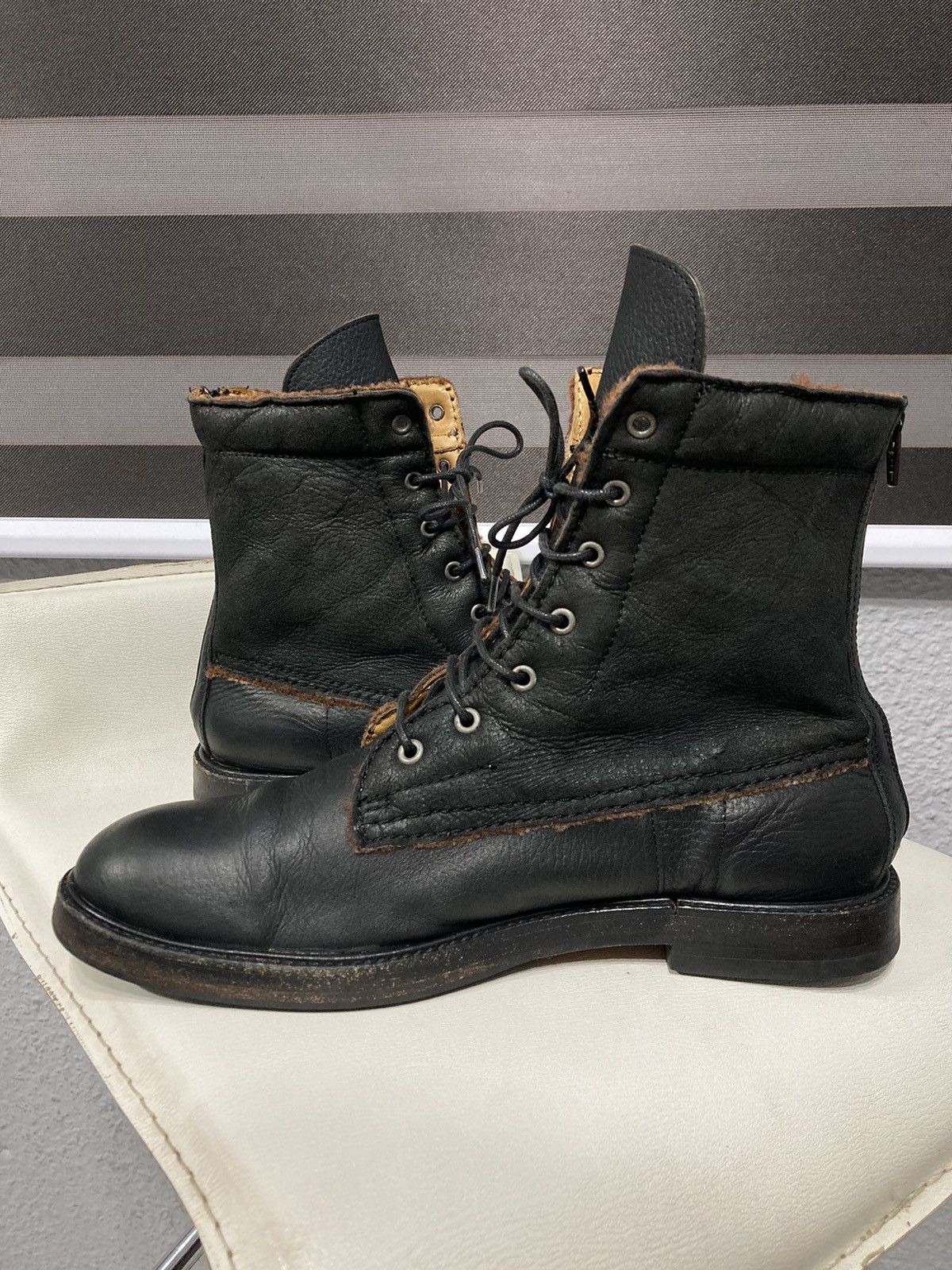 Opening Ceremony FW2011 Art 4 Lace Up Boots Size US 10 / EU 43 - 6 Thumbnail
