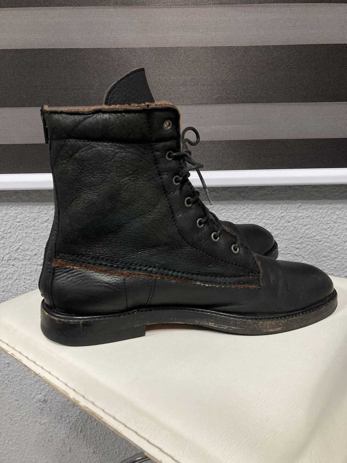 Opening Ceremony FW2011 Art 4 Lace Up Boots Size US 10 / EU 43 - 7 Thumbnail