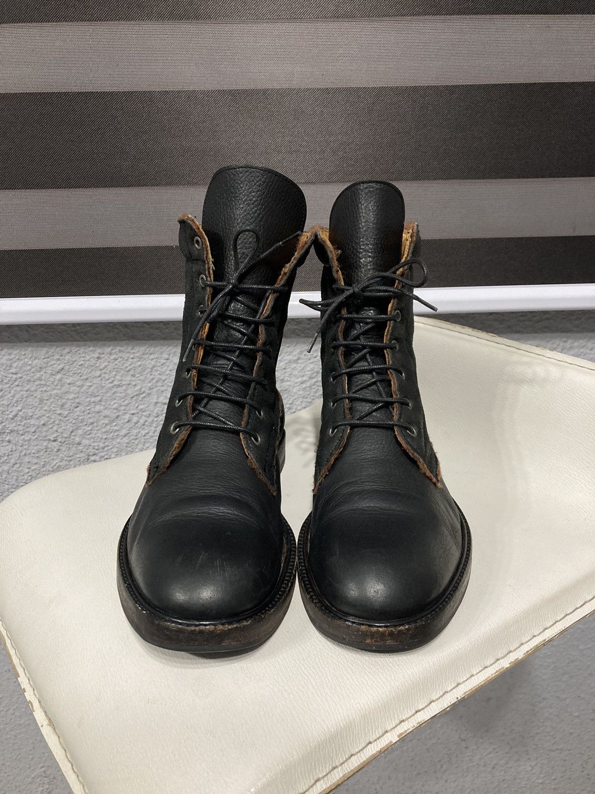 Opening Ceremony FW2011 Art 4 Lace Up Boots Size US 10 / EU 43 - 2 Thumbnail