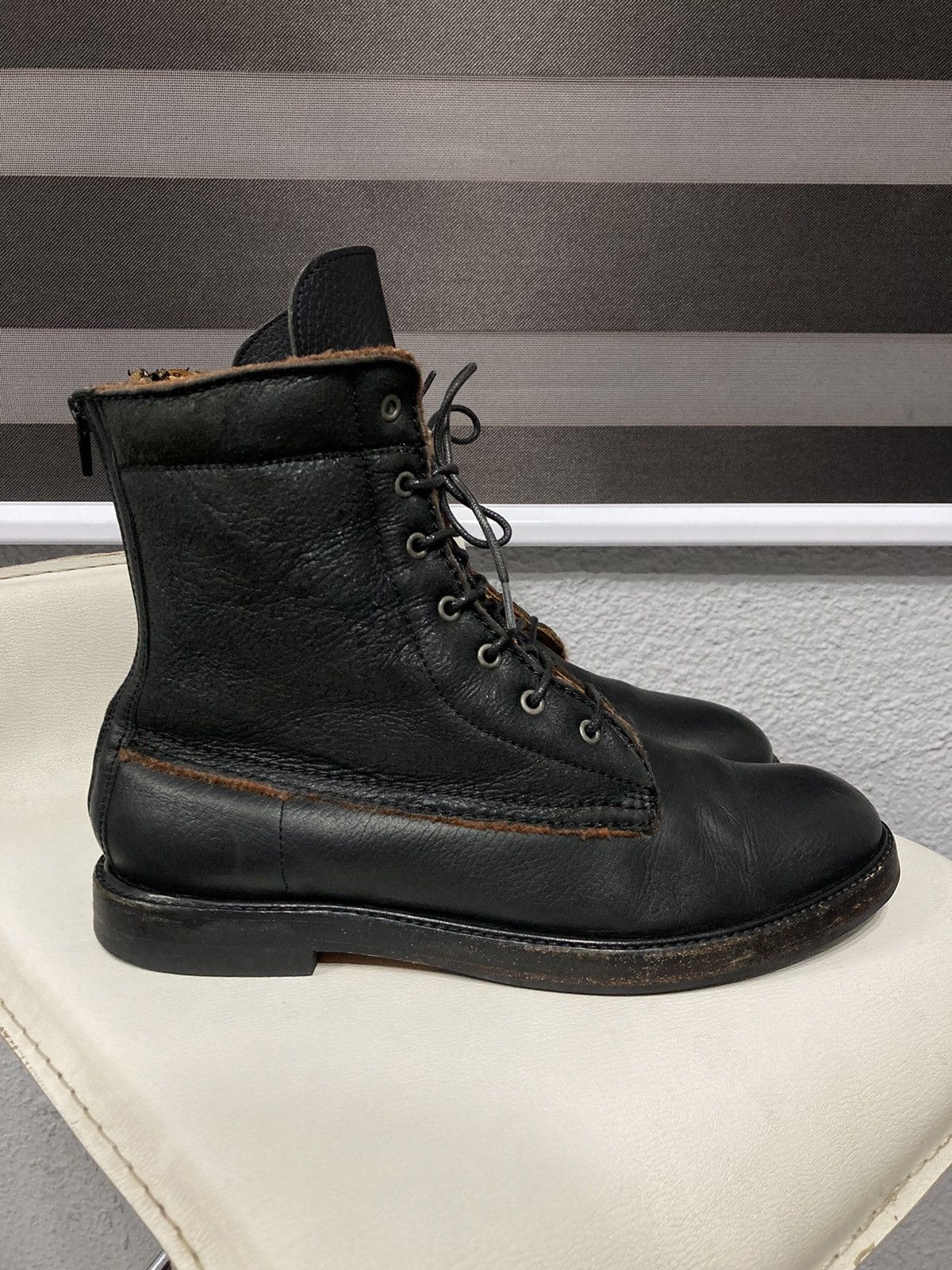Opening Ceremony FW2011 Art 4 Lace Up Boots Size US 10 / EU 43 - 5 Thumbnail