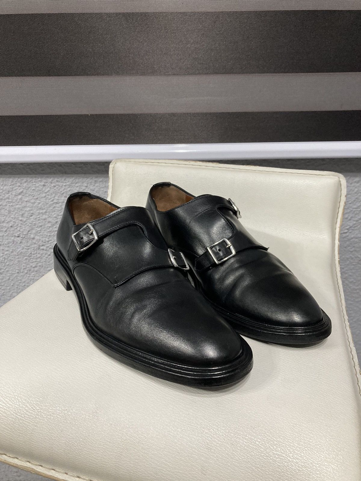 Givenchy Cross Buckle Leather Derby Shoes Size US 8.5 / EU 41-42 - 1 Thumbnail