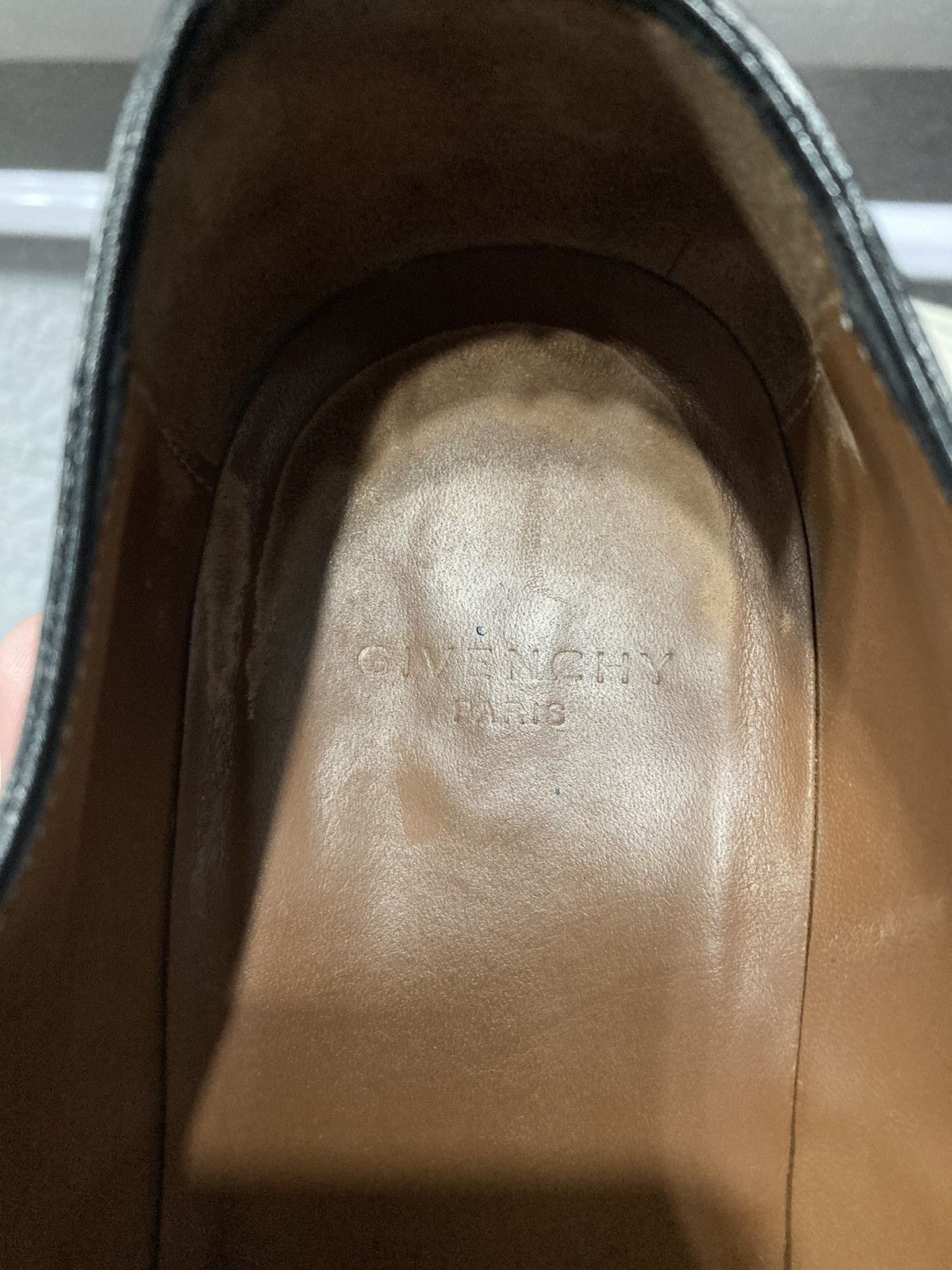 Givenchy Cross Buckle Leather Derby Shoes Size US 8.5 / EU 41-42 - 11 Thumbnail
