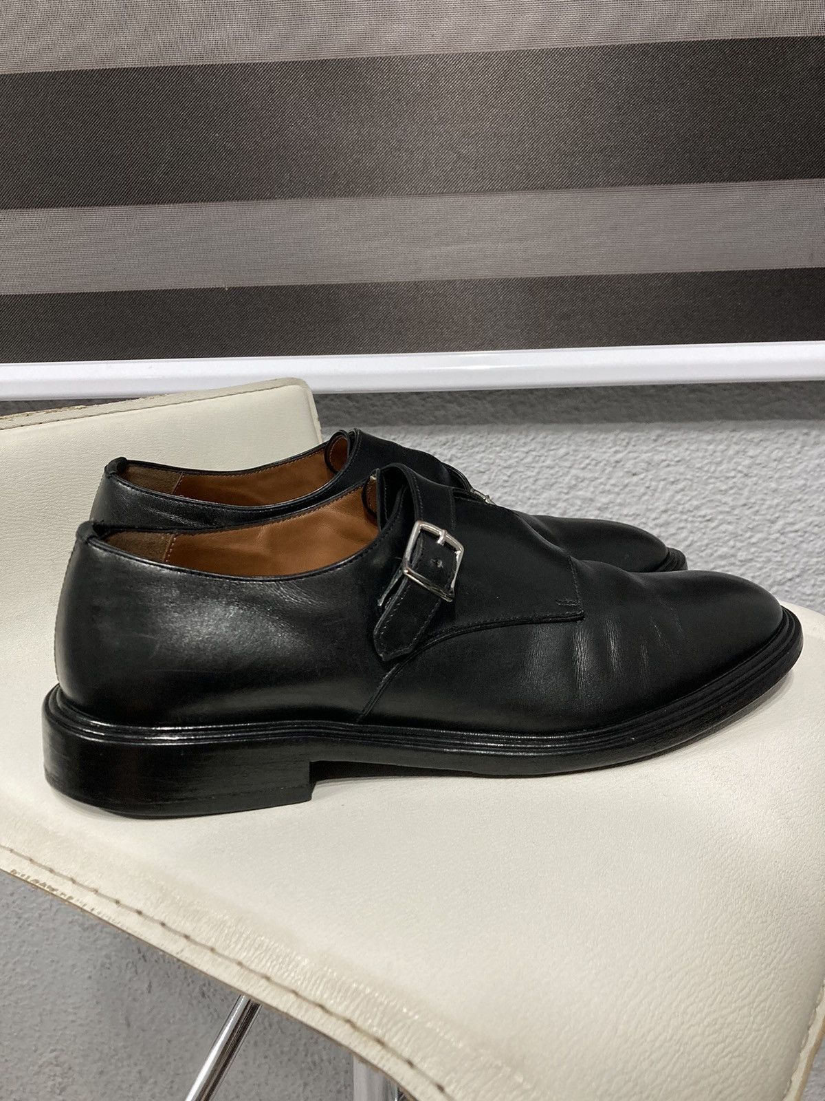 Givenchy Cross Buckle Leather Derby Shoes Size US 8.5 / EU 41-42 - 7 Thumbnail
