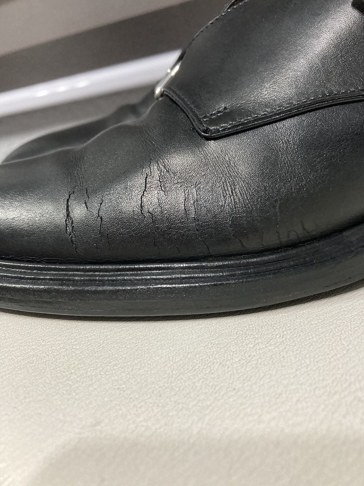 Givenchy Cross Buckle Leather Derby Shoes Size US 8.5 / EU 41-42 - 5 Thumbnail