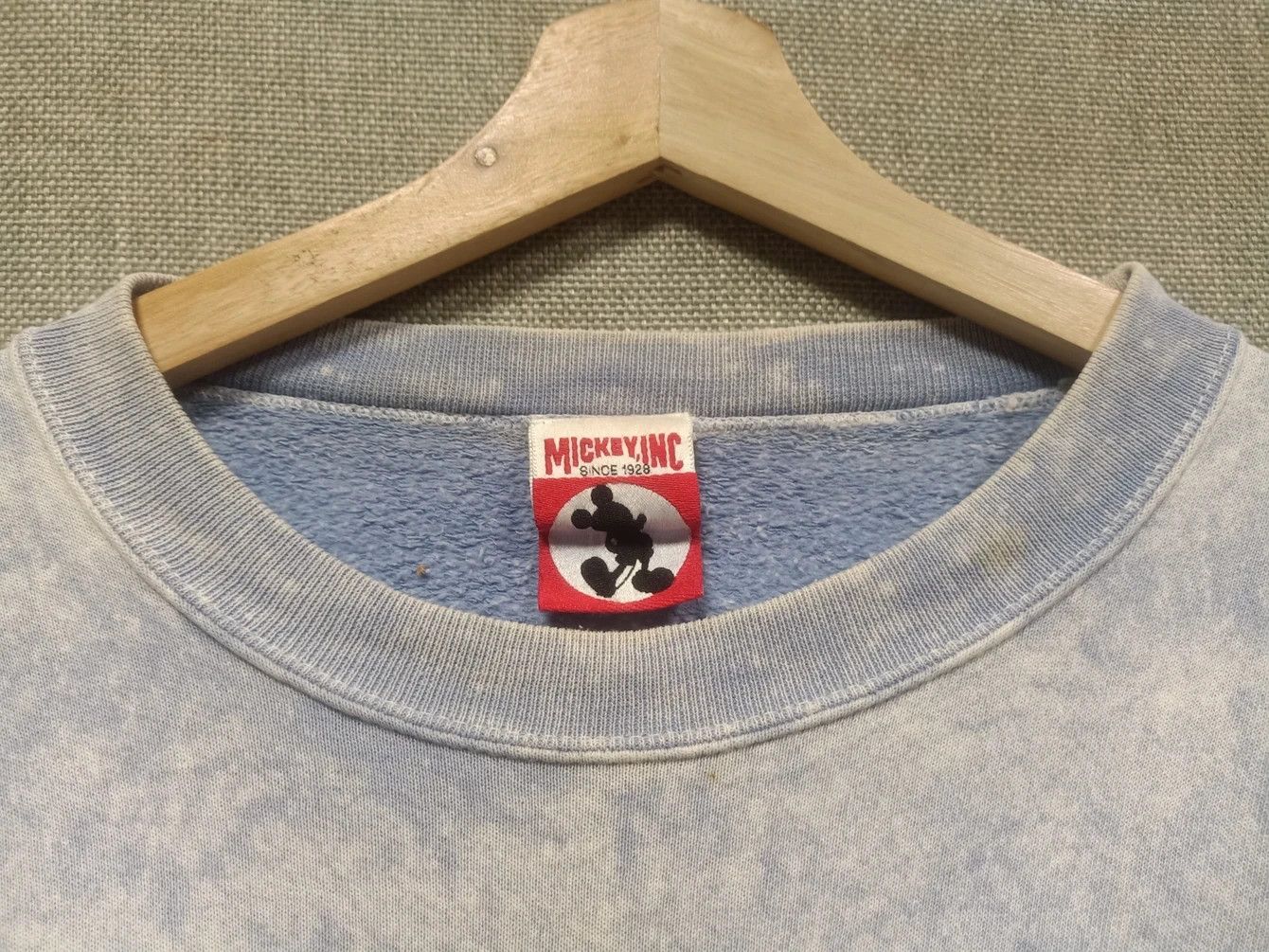 Disney × Mickey Mouse × Vintage vintage 90s sweatshirt mickey mouse made in usa Size US XXL / EU 58 / 5 - 3 Thumbnail