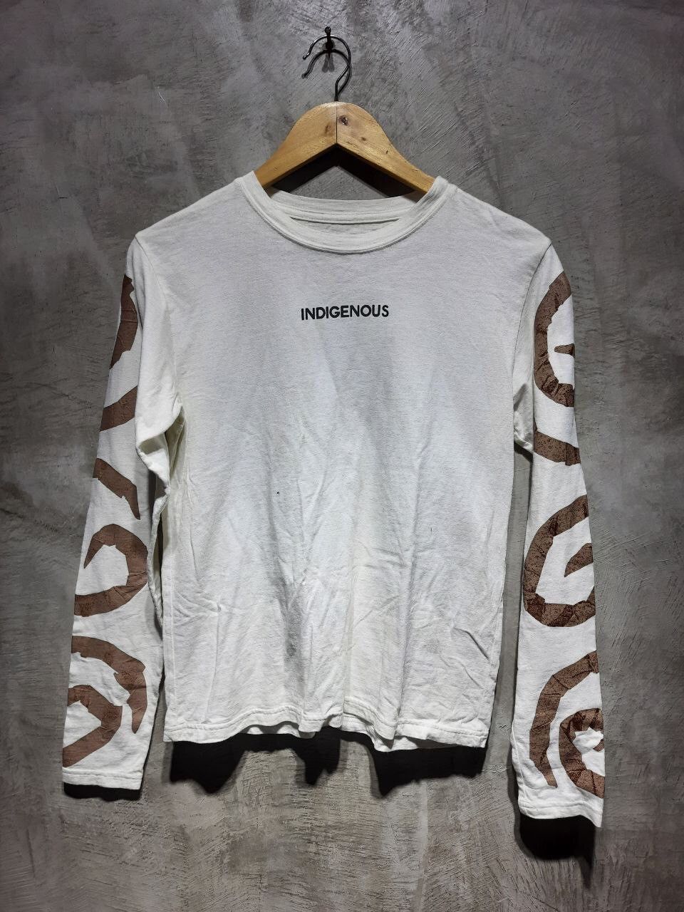 image of Kapital Indigenous Sweatshirt in White, Men's (Size Small)