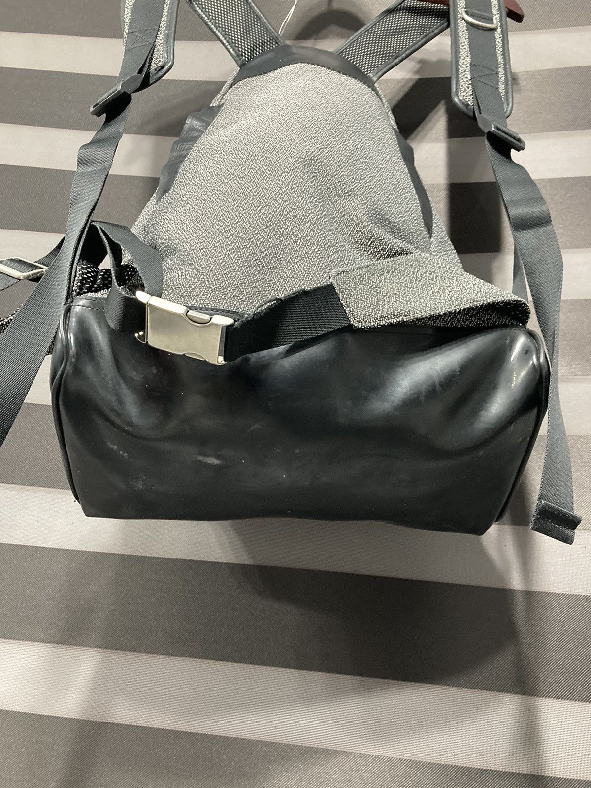Kris Van Assche FW13 Light Gray Melange Backpack Size ONE SIZE - 11 Thumbnail
