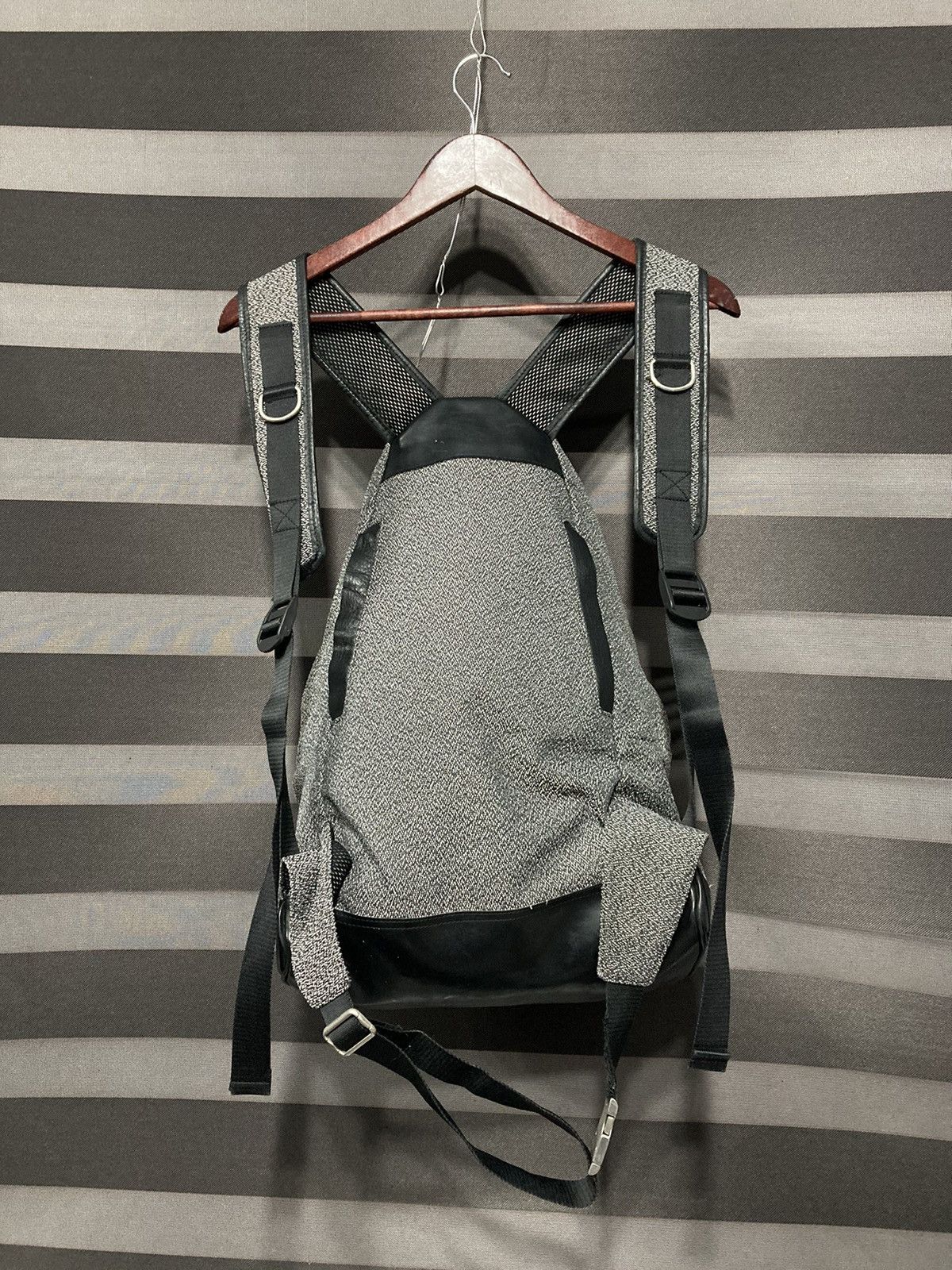 Kris Van Assche FW13 Light Gray Melange Backpack Size ONE SIZE - 8 Thumbnail