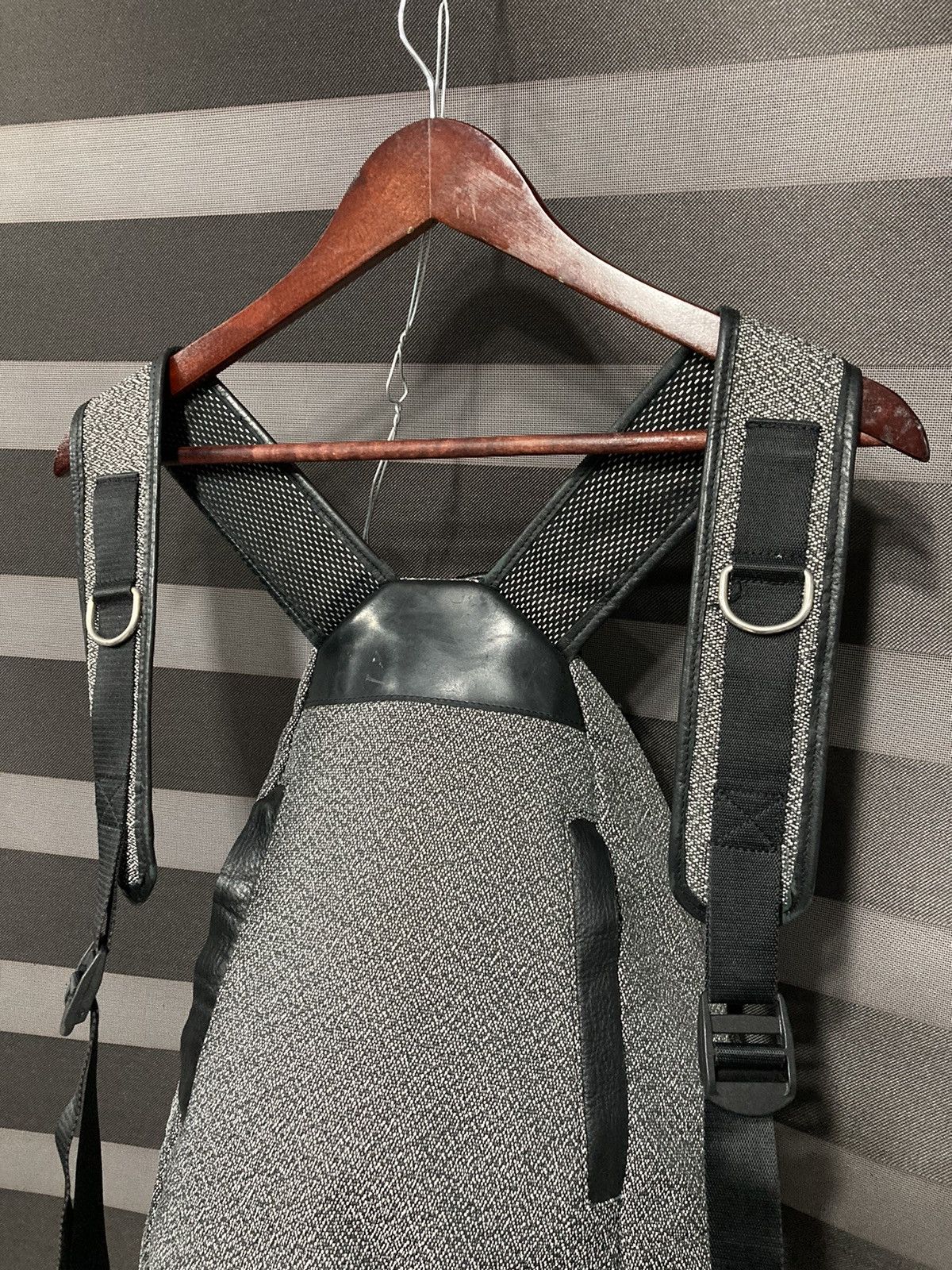 Kris Van Assche FW13 Light Gray Melange Backpack Size ONE SIZE - 9 Thumbnail