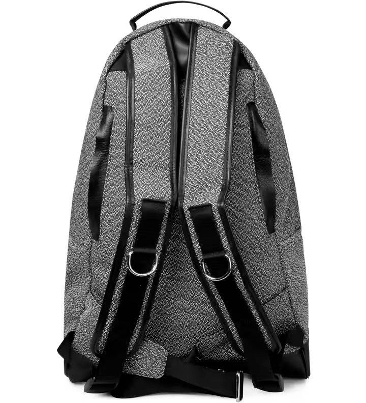 Kris Van Assche FW13 Light Gray Melange Backpack Size ONE SIZE - 2 Thumbnail
