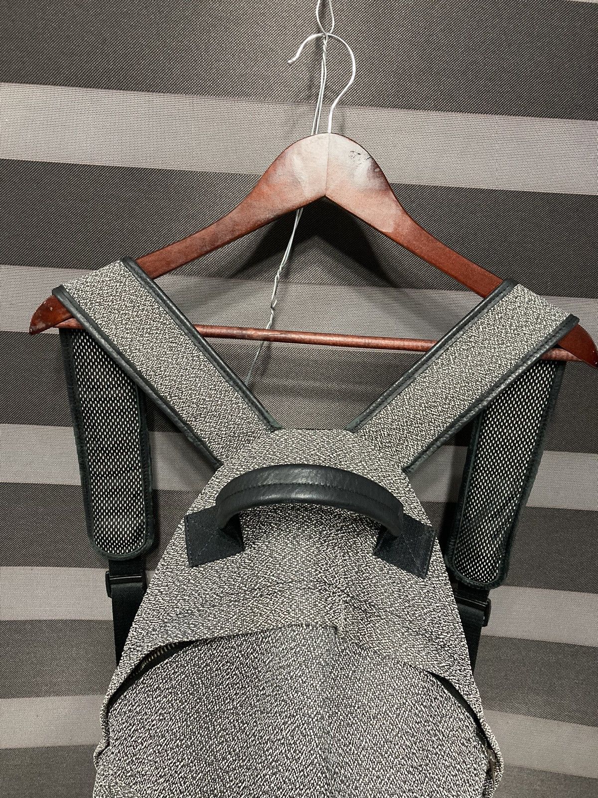 Kris Van Assche FW13 Light Gray Melange Backpack Size ONE SIZE - 7 Thumbnail