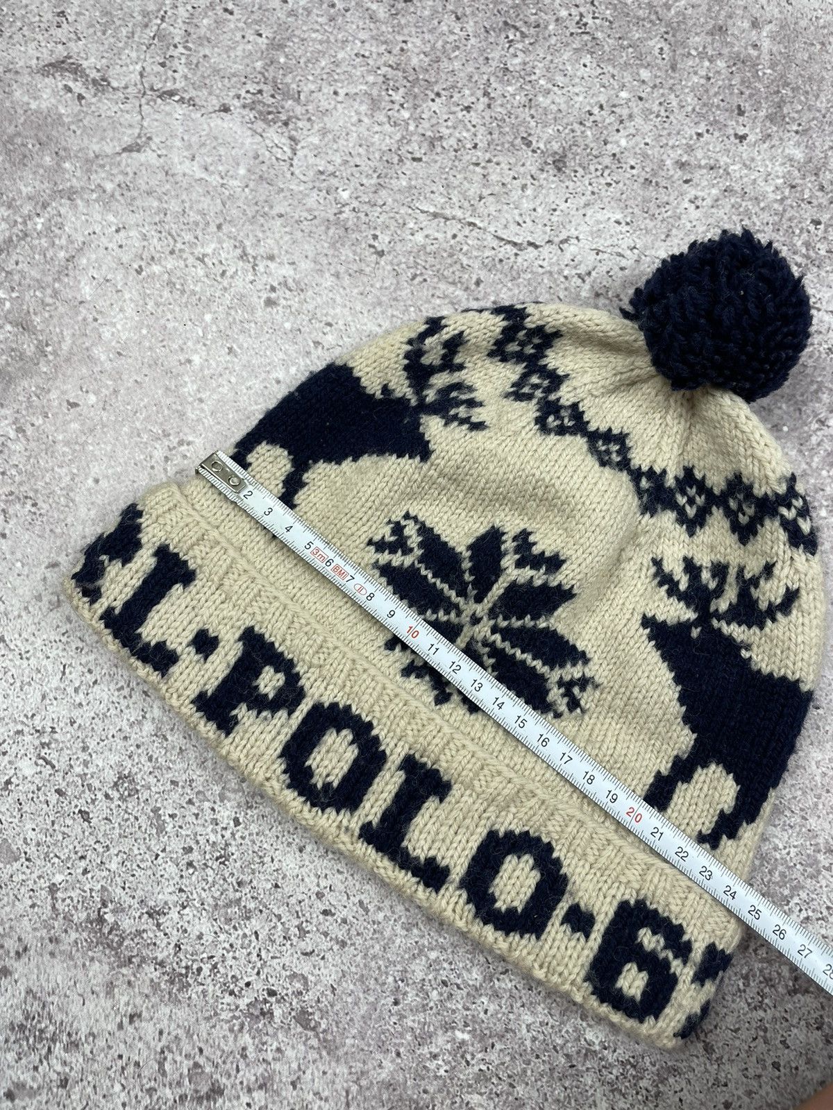 Vintage Vintage Polo Ralph Lauren Knit Wool Hat Size ONE SIZE - 4 Thumbnail