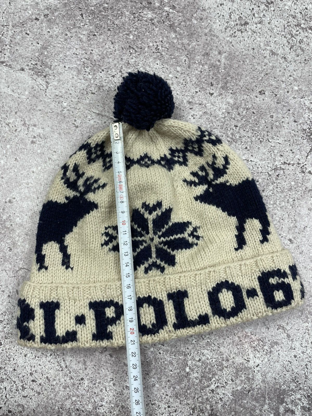 Vintage Vintage Polo Ralph Lauren Knit Wool Hat Size ONE SIZE - 5 Thumbnail