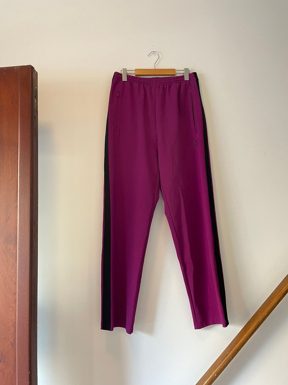 Pre-owned Balenciaga Purple Tracksuit Lounge Pants