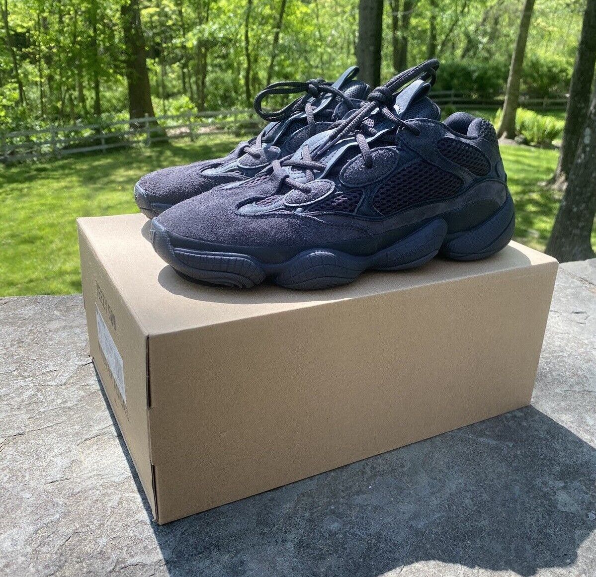 Adidas × Kanye West 11 Utility Black Yeezy 500 Onyx Black 700 Pirate 350 v2 Size US 11 / EU 44 - 2 Thumbnail