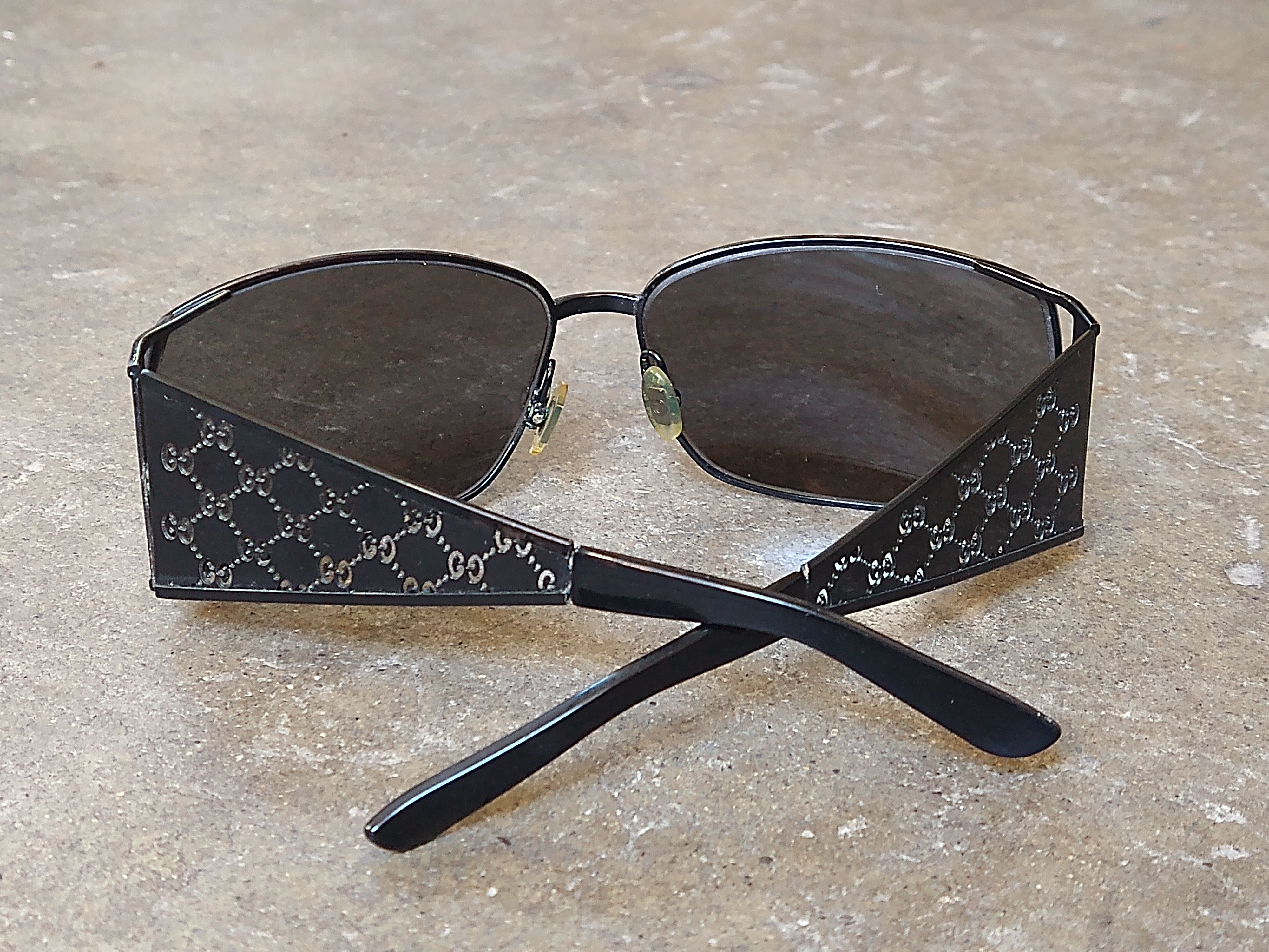 Gucci Gucci Sunglasses GG 2832/S Black Monogram Italy Size ONE SIZE - 9 Thumbnail