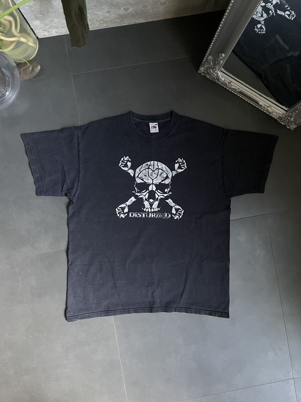 Band Tees × Vintage Vintage Band Disturbed 2008 Rock Tees Size US XL / EU 56 / 4 - 3 Thumbnail