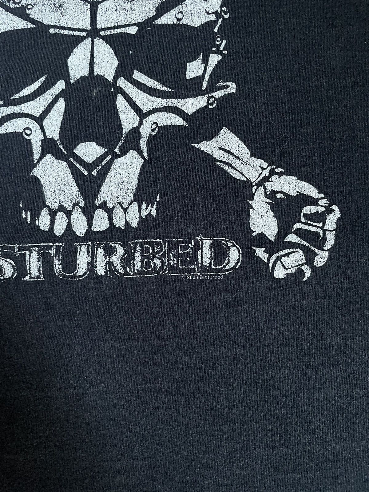 Band Tees × Vintage Vintage Band Disturbed 2008 Rock Tees Size US XL / EU 56 / 4 - 4 Thumbnail