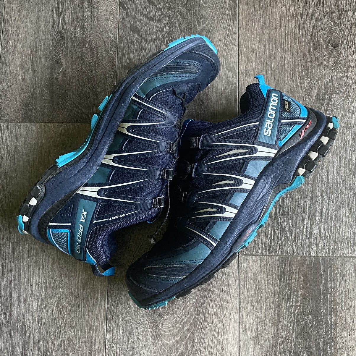 Salomon × Vintage Vintage Salomon XA PRO 3D Gore-TEX Trail Running Shoes Sz 10 Size US 10 / EU 43 - 3 Thumbnail