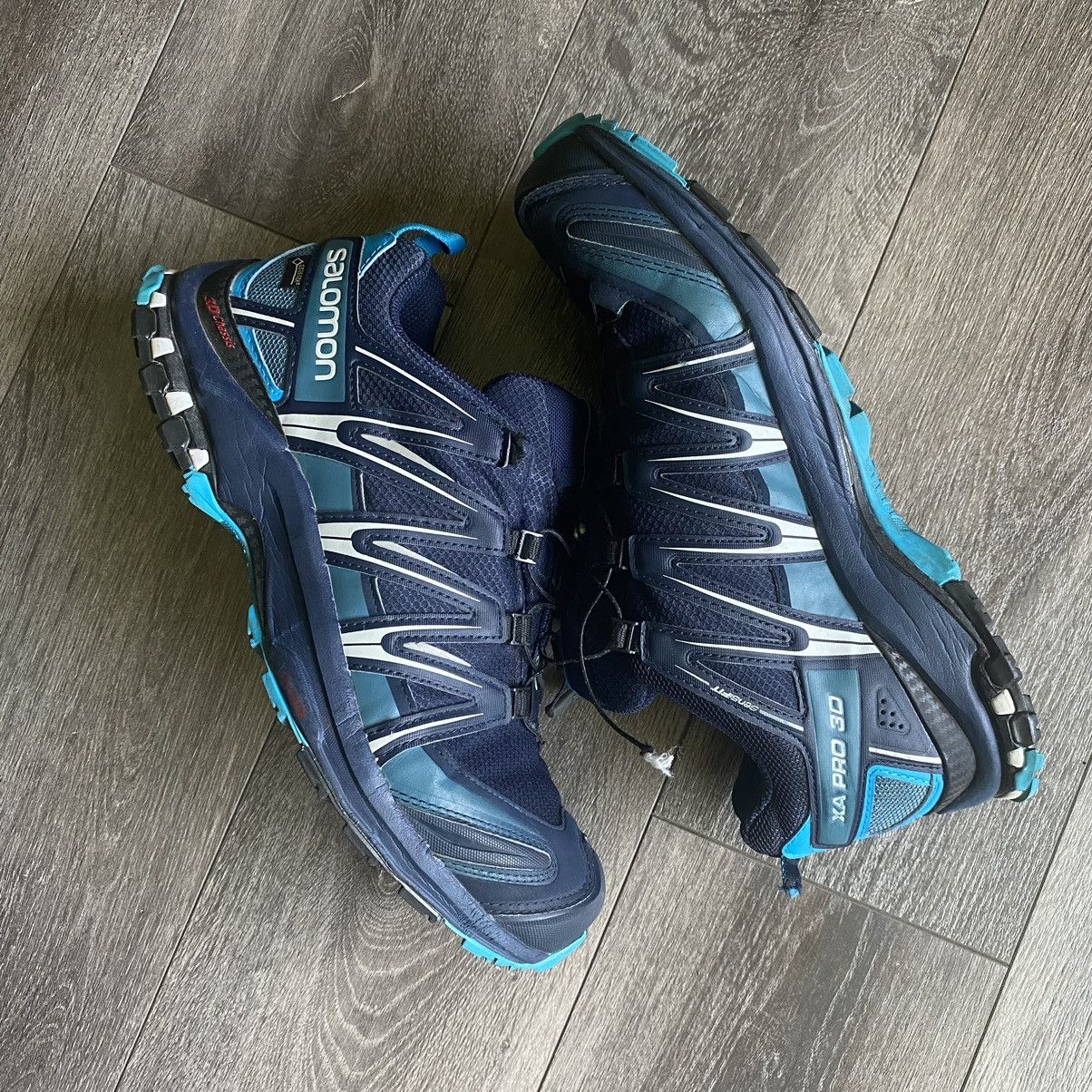 Salomon × Vintage Vintage Salomon XA PRO 3D Gore-TEX Trail Running Shoes Sz 10 Size US 10 / EU 43 - 1 Thumbnail