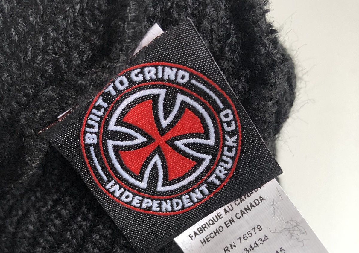 Independent Truck Co. Independent Vintage Beanie BLACK Size ONE SIZE - 3 Thumbnail