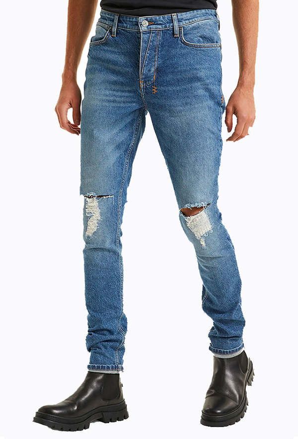Ksubi Van Winkle Blazed Trashed Jean Size US 34 / EU 50 - 1 Thumbnail
