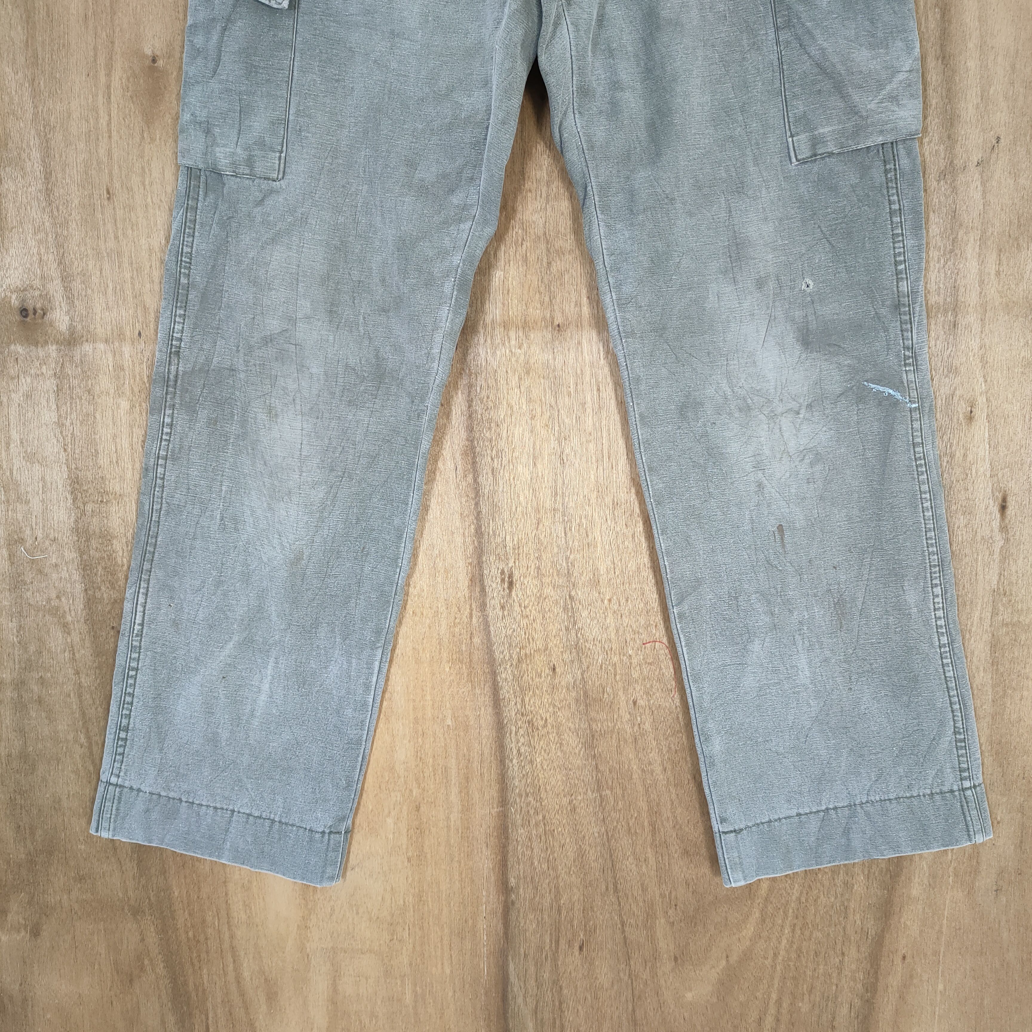Japanese Brand JOAN FADED CARGO PANTS Size US 30 / EU 46 - 3 Thumbnail