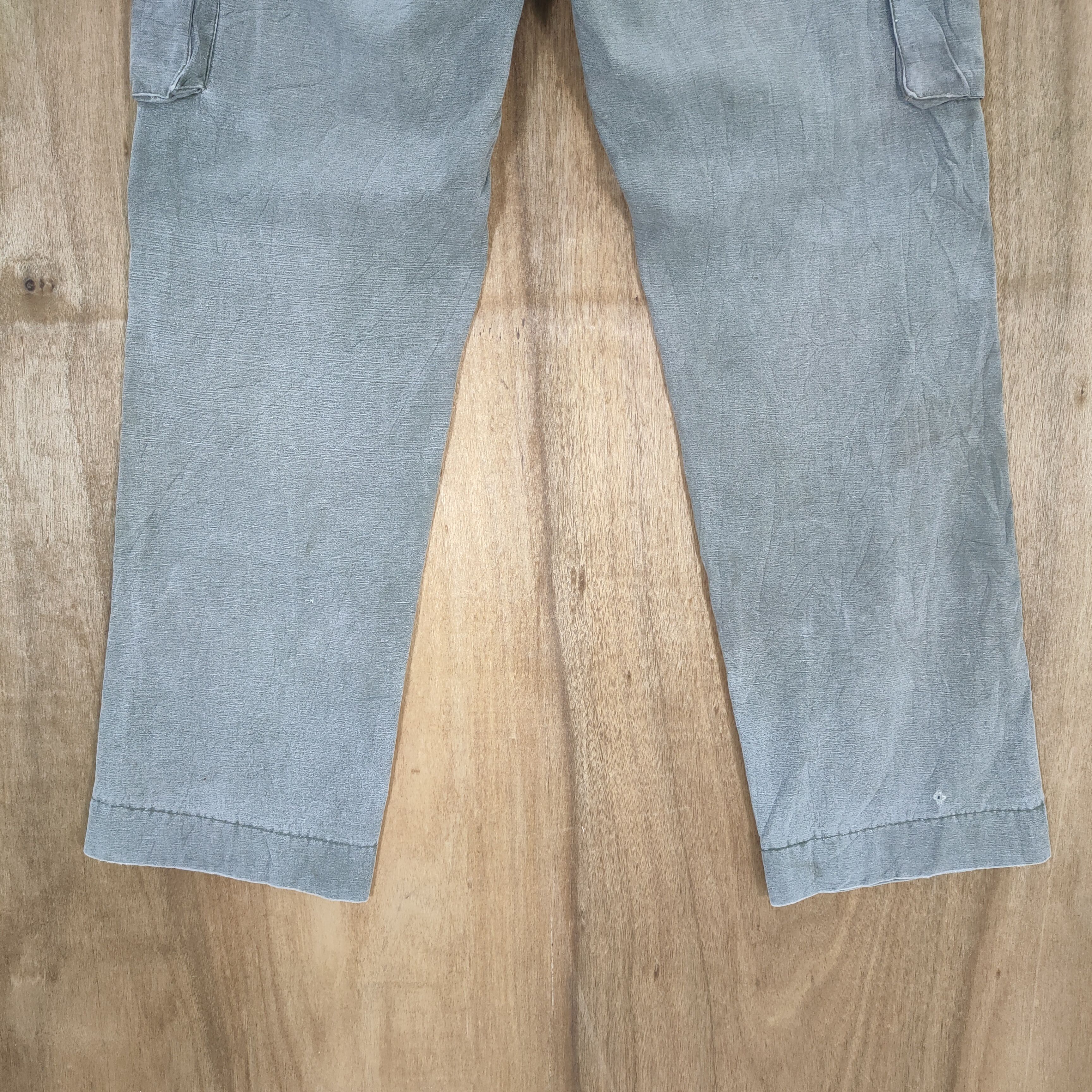 Japanese Brand JOAN FADED CARGO PANTS Size US 30 / EU 46 - 7 Thumbnail