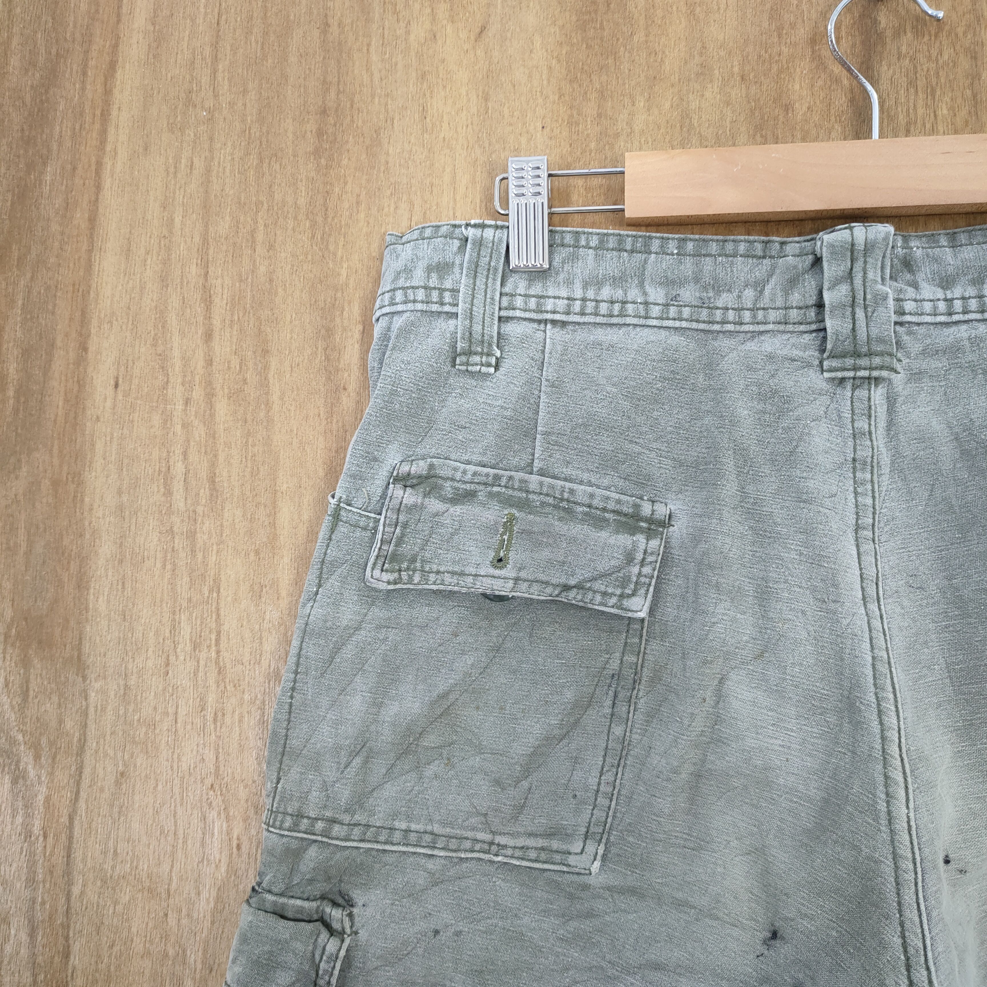 Japanese Brand JOAN FADED CARGO PANTS Size US 30 / EU 46 - 12 Thumbnail
