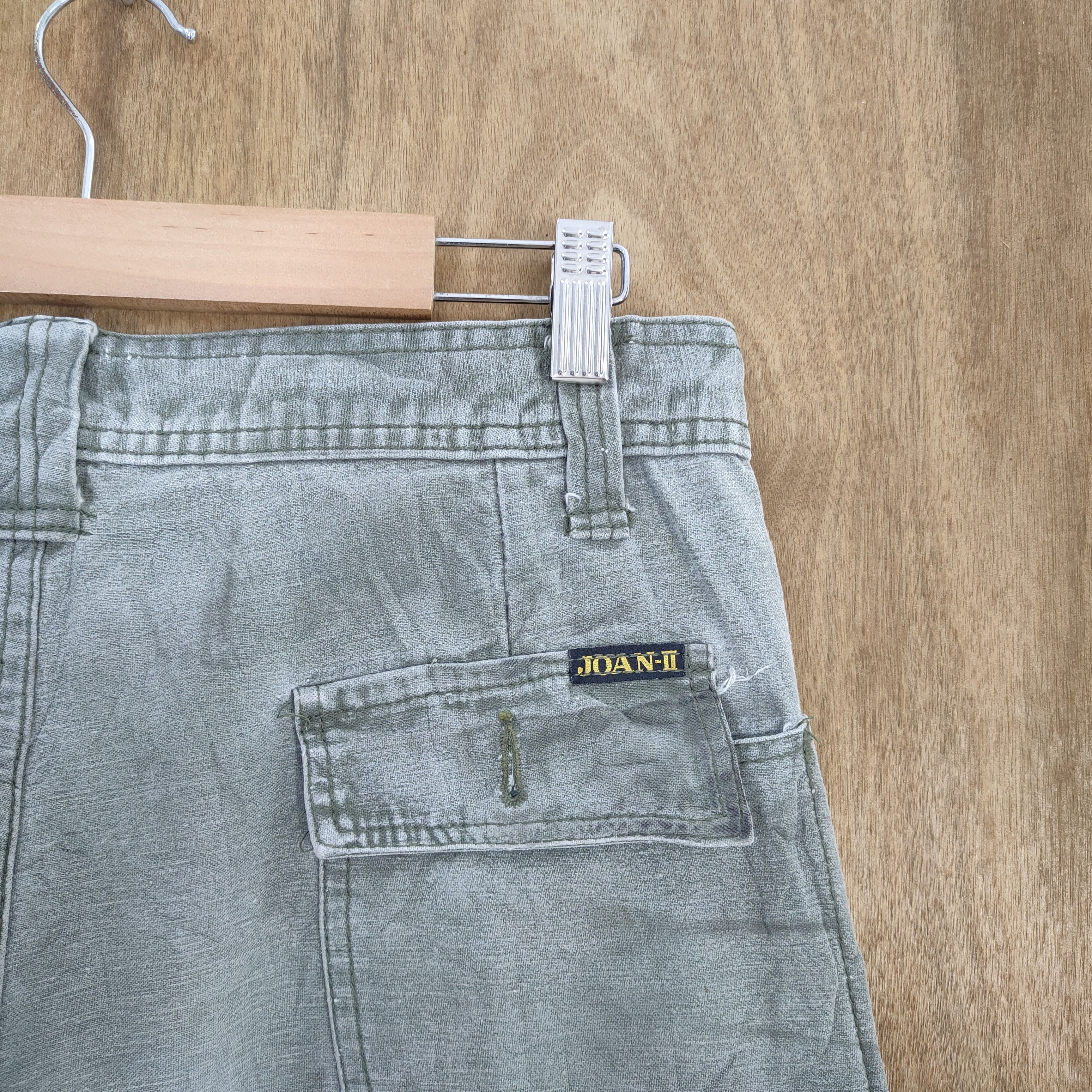 Japanese Brand JOAN FADED CARGO PANTS Size US 30 / EU 46 - 11 Thumbnail