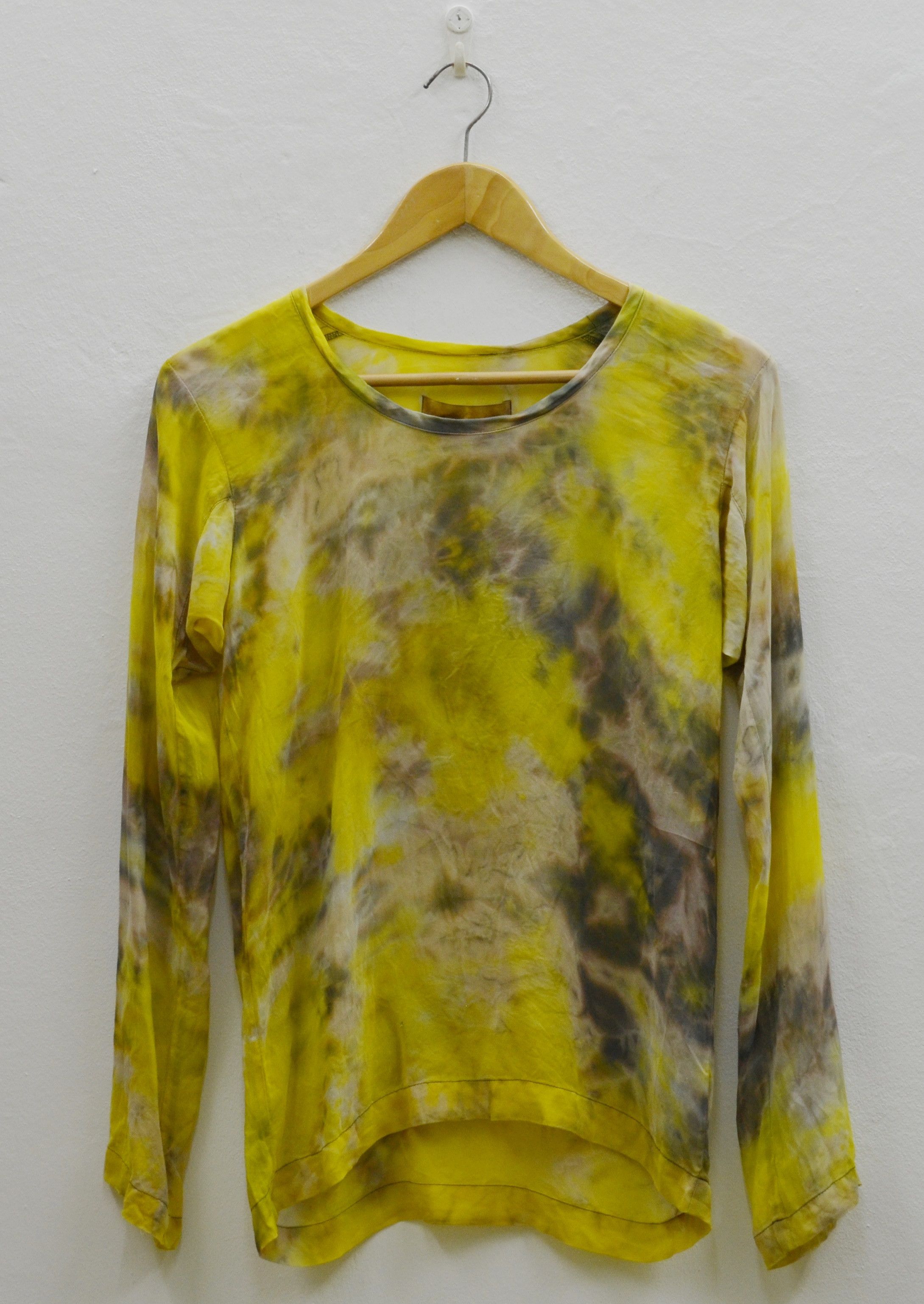 comme des garcons tie dye shirt