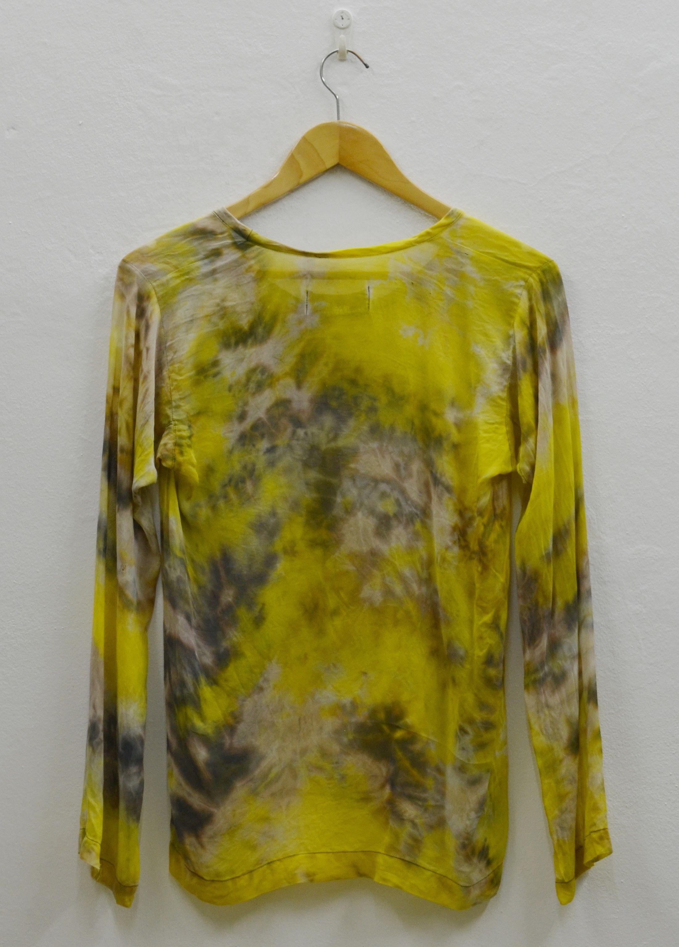comme des garcons tie dye shirt