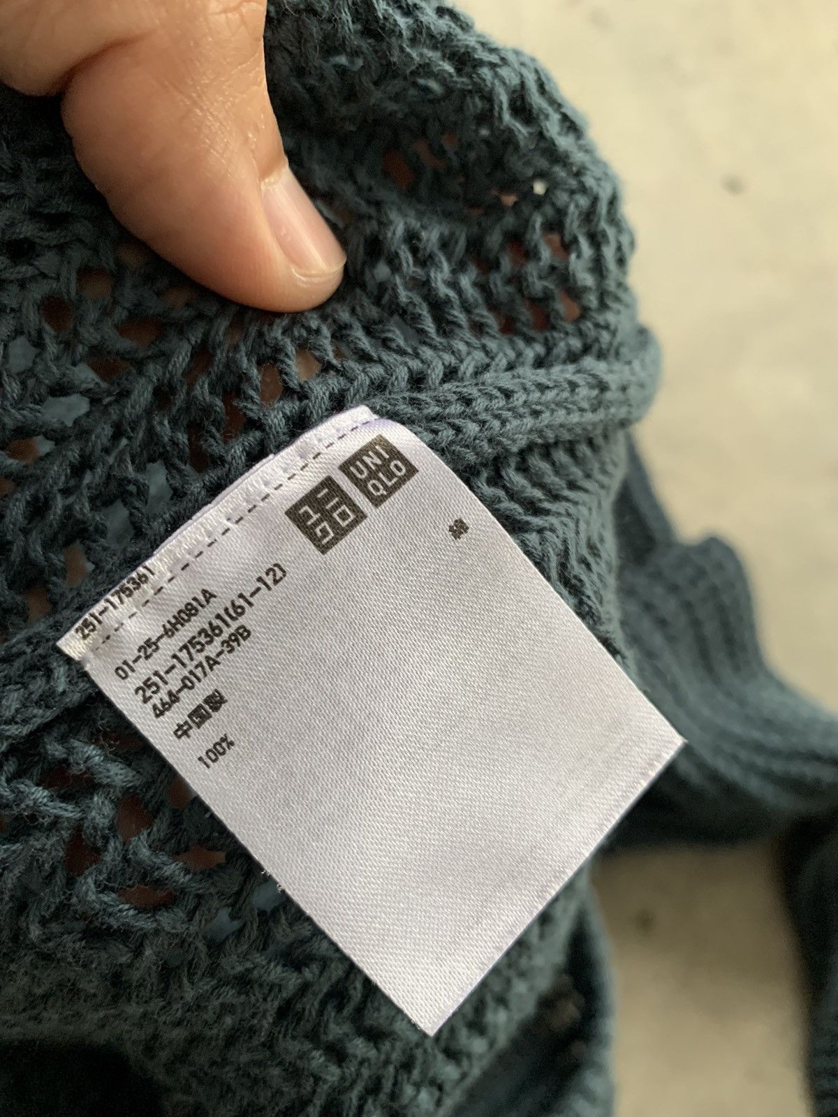 Christophe Lemaire × Lemaire × Uniqlo Uniqlo and Lemaire seen Trough Knitwear Sweater Size S / US 4 / IT 40 - 4 Thumbnail