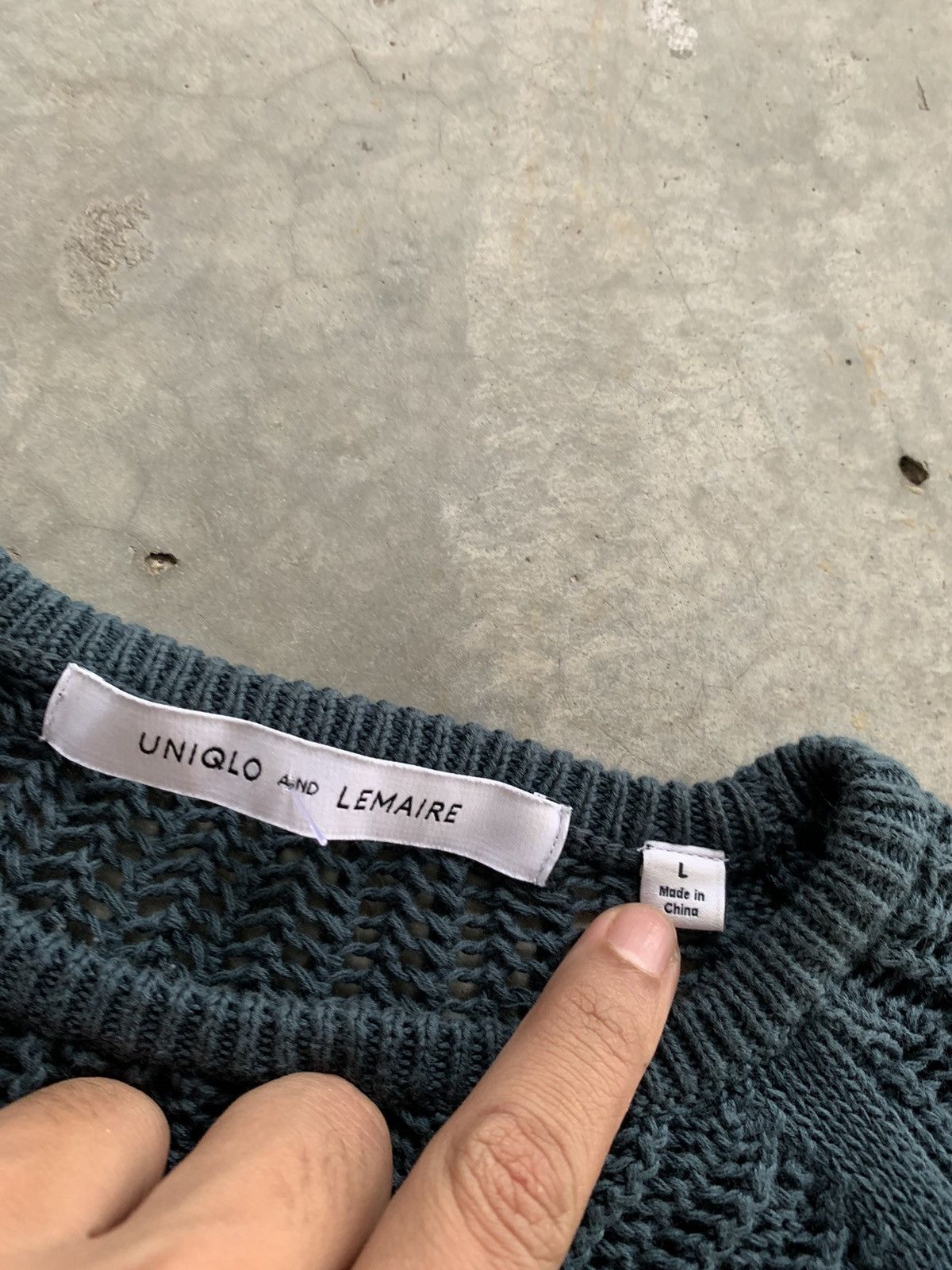 Christophe Lemaire × Lemaire × Uniqlo Uniqlo and Lemaire seen Trough Knitwear Sweater Size S / US 4 / IT 40 - 3 Thumbnail