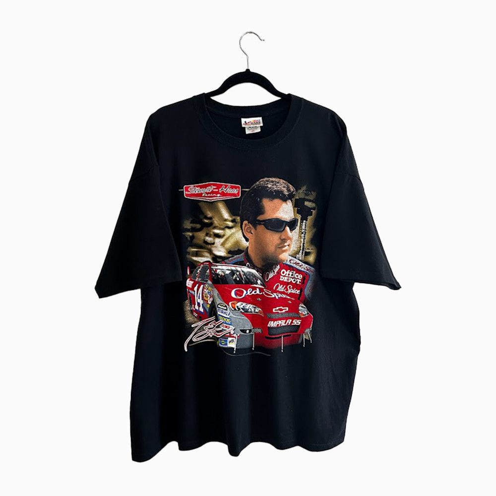 Chase Authentics × NASCAR × Vintage Chase Authentics Stewart-Haas Racing Tee Size US XXL / EU 58 / 5 - 1 Thumbnail