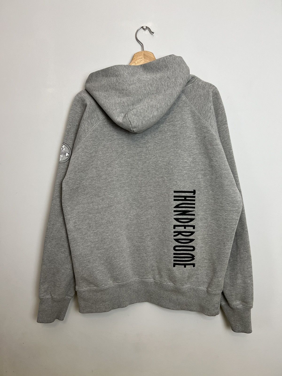 Band Tees 🔥Rare 00s Thunderdome XX Vintage Gabber Band HOODIE Size US L / EU 52-54 / 3 - 2 Thumbnail