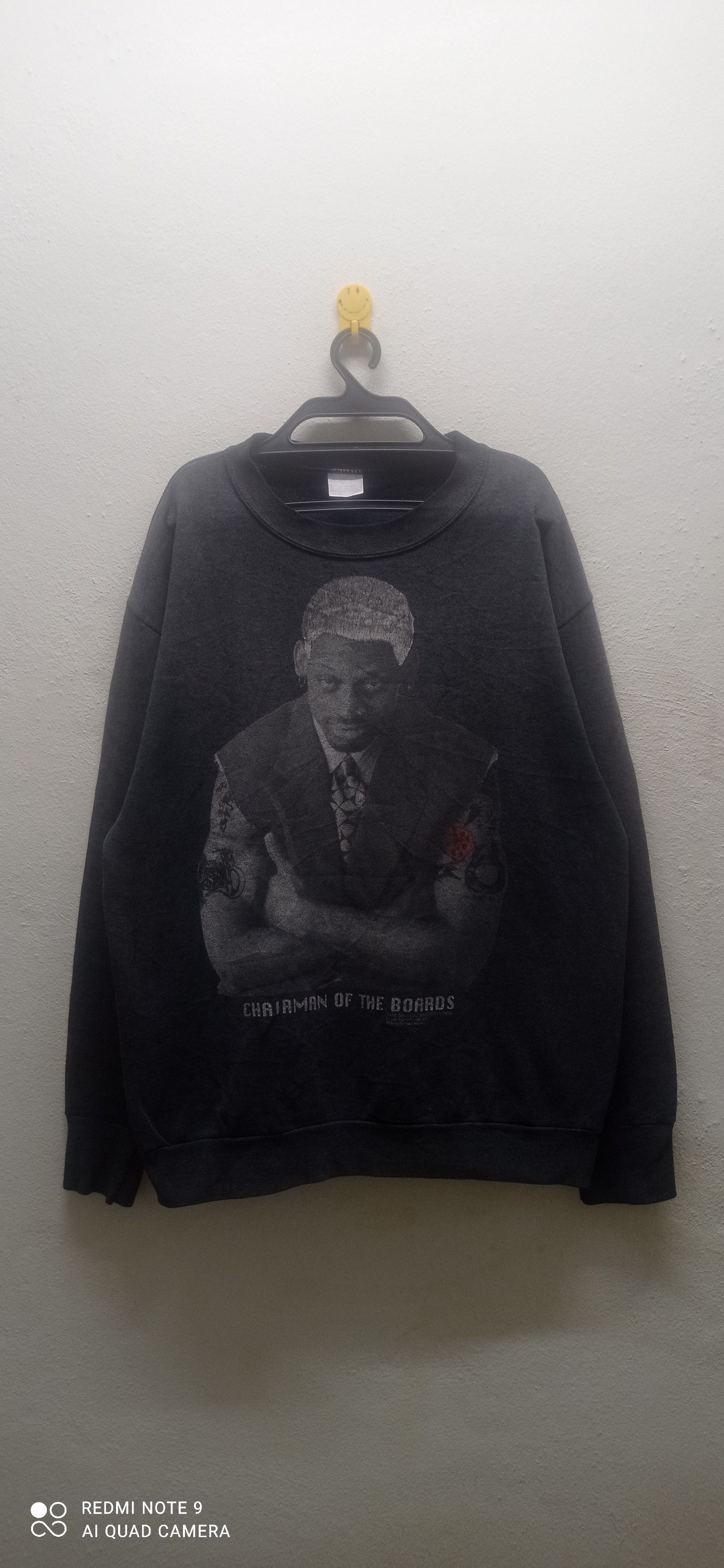 NBA Vintage 1996 Dennis Rodman Chairmen Of The Board Sweatshirt Size US L / EU 52-54 / 3 - 3 Thumbnail