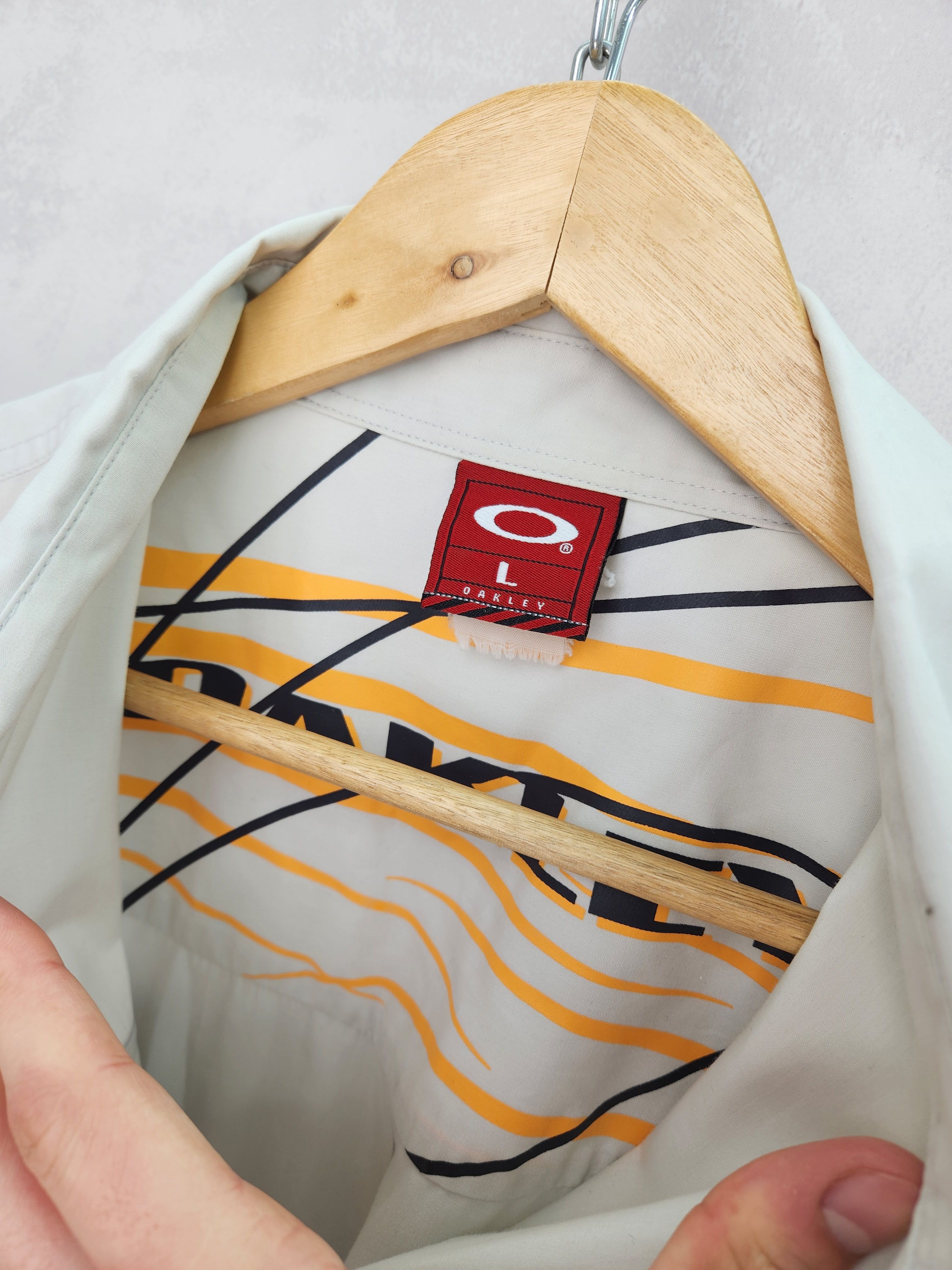 Oakley Vintage y2k oakley shirt button ups Size US L / EU 52-54 / 3 - 8 Thumbnail