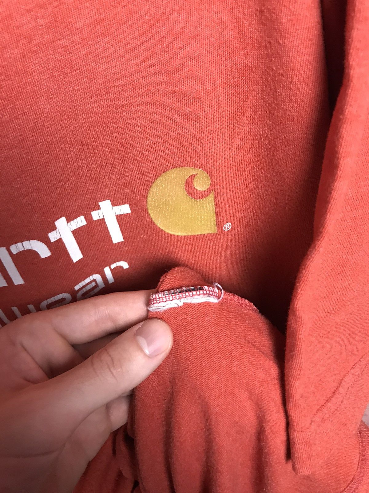 Carhartt × Vintage Carhartt streetwear tee Size US L / EU 52-54 / 3 - 5 Thumbnail