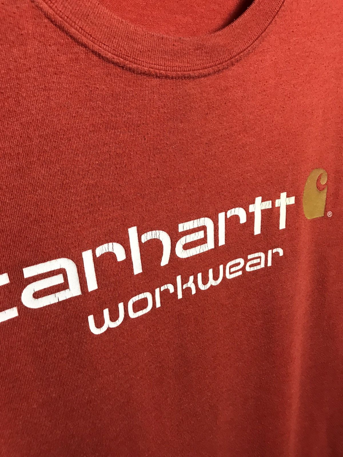 Carhartt × Vintage Carhartt streetwear tee Size US L / EU 52-54 / 3 - 4 Thumbnail