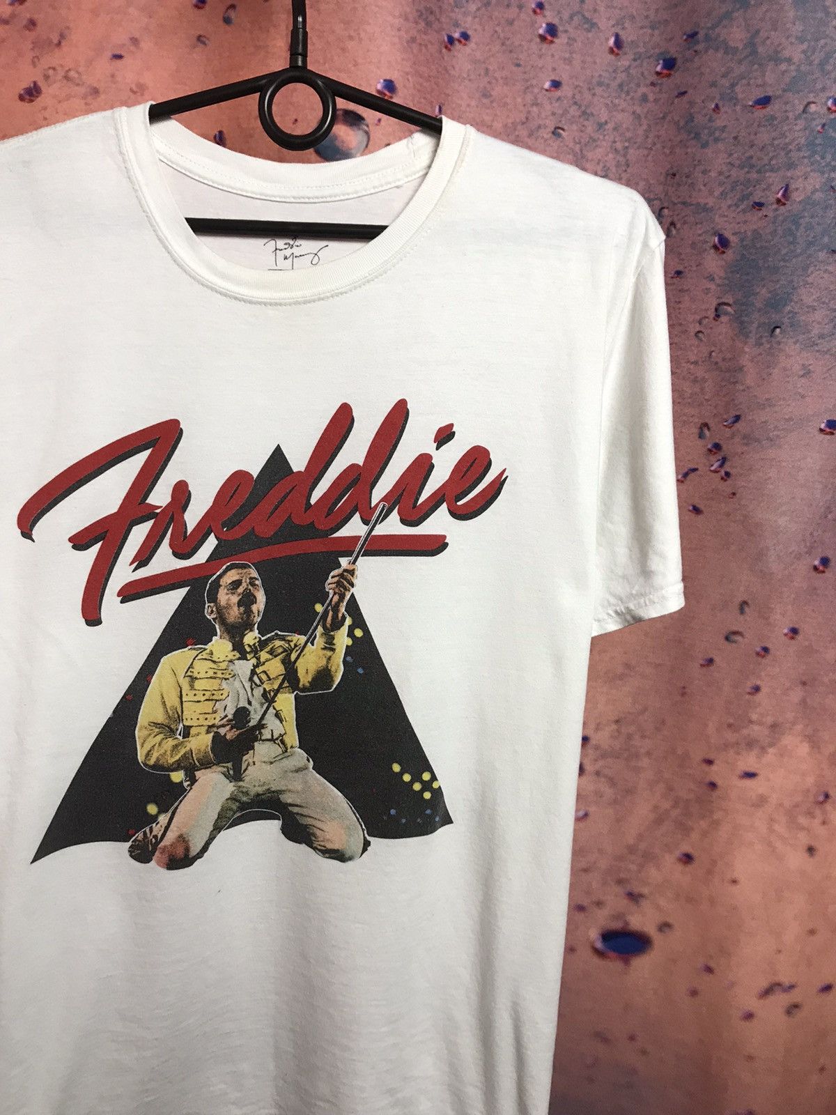Band Tees × Vintage Vintage Queen Freddie Mercury band rock tee Size US M / EU 48-50 / 2 - 1 Thumbnail