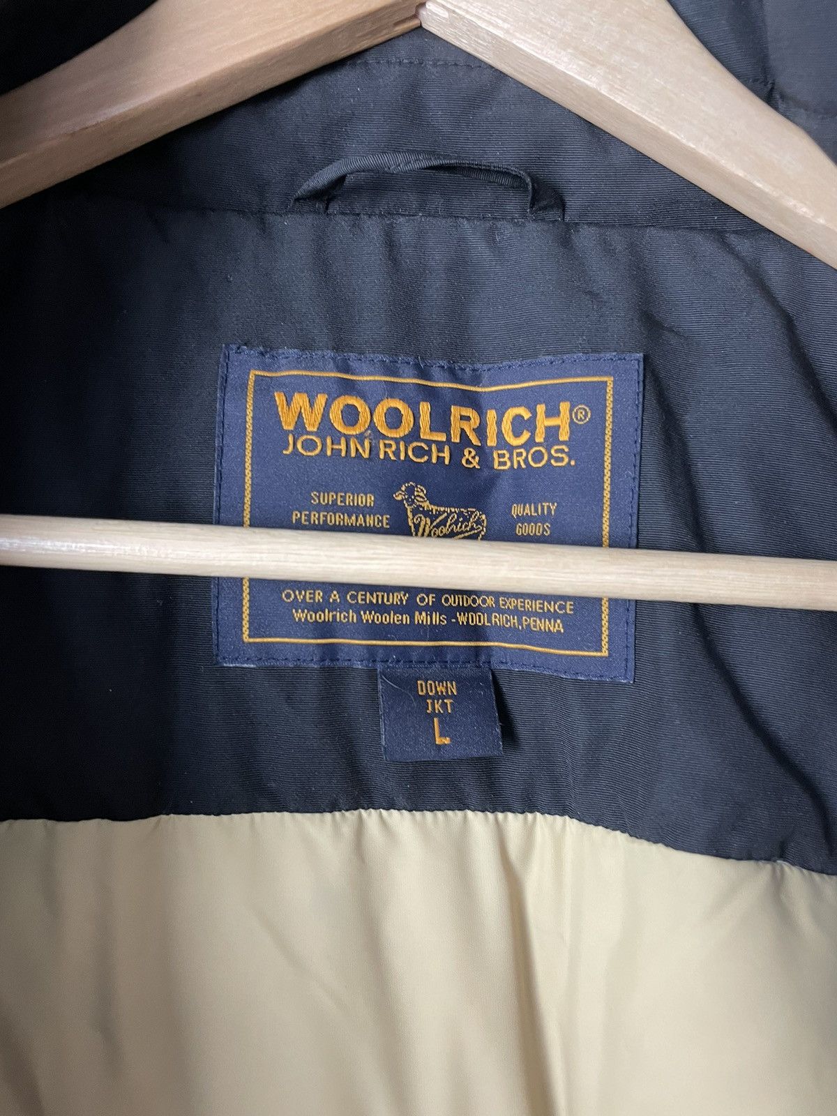 Woolrich Woolen Mills Woolrich John Rich&Bros Black Down Parka Jacket Down Hype Size L / US 10 / IT 46 - 6 Thumbnail