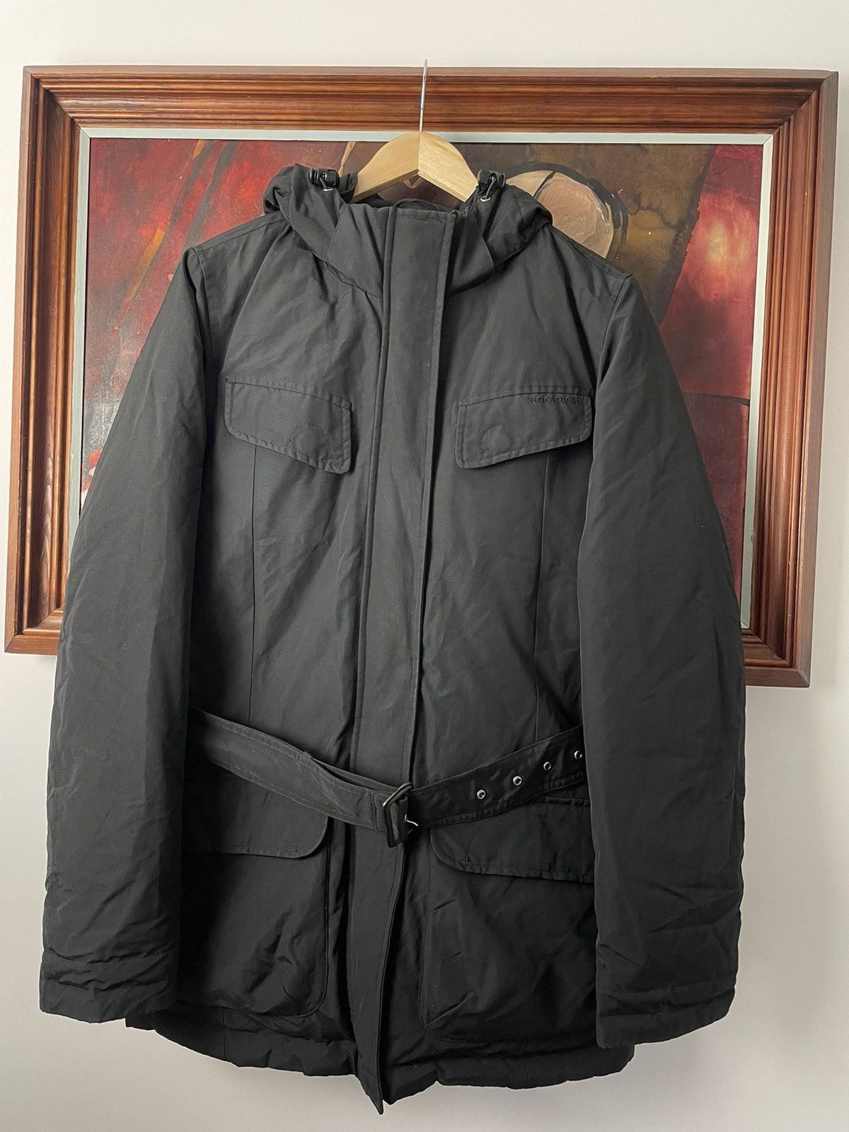 Woolrich Woolen Mills Woolrich John Rich&Bros Black Down Parka Jacket Down Hype Size L / US 10 / IT 46 - 1 Thumbnail