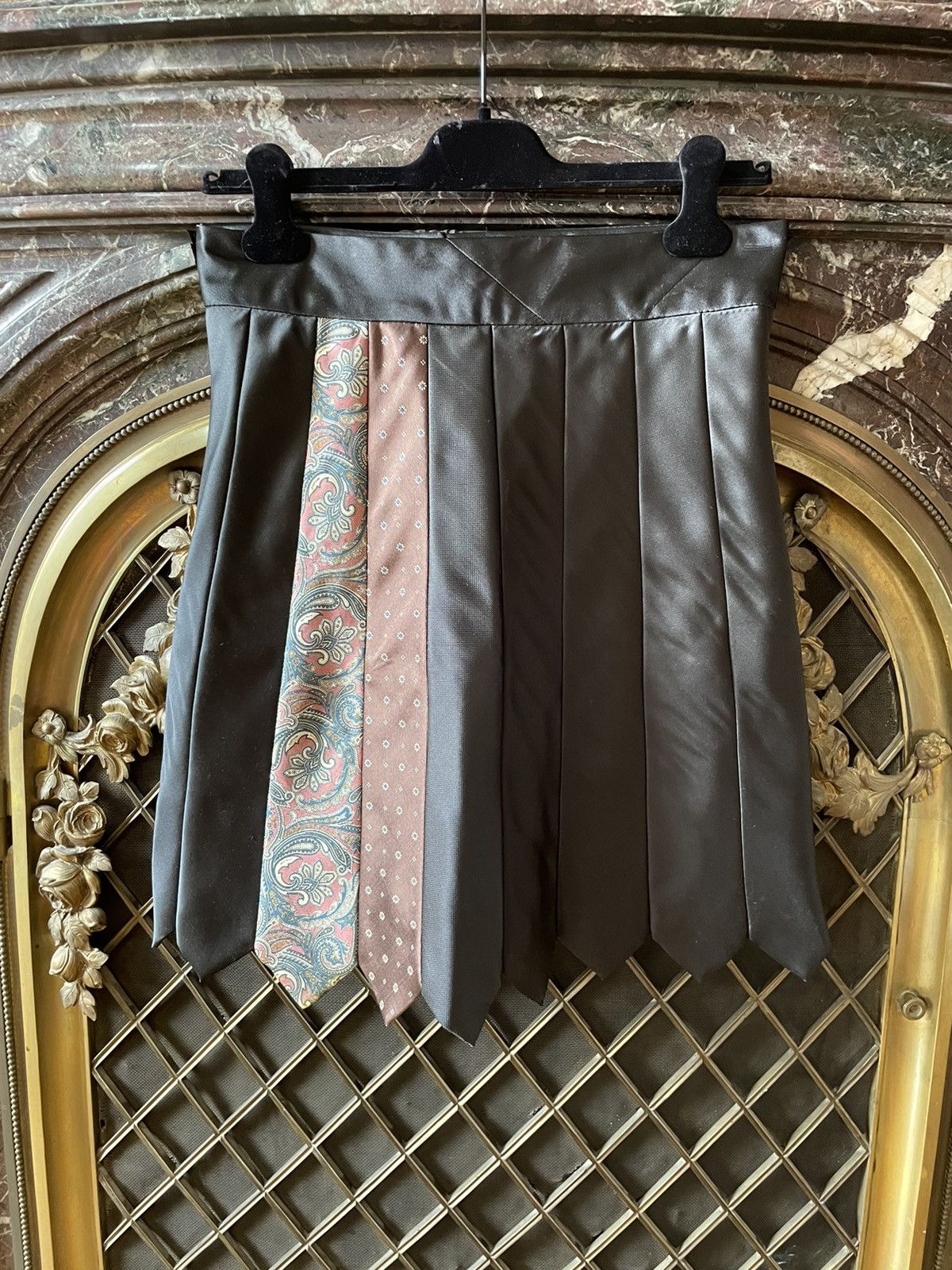 Enfants Riches Deprimes SS23 Tie Patchwork Skirt Size US 30 / EU 46 - 1 Thumbnail
