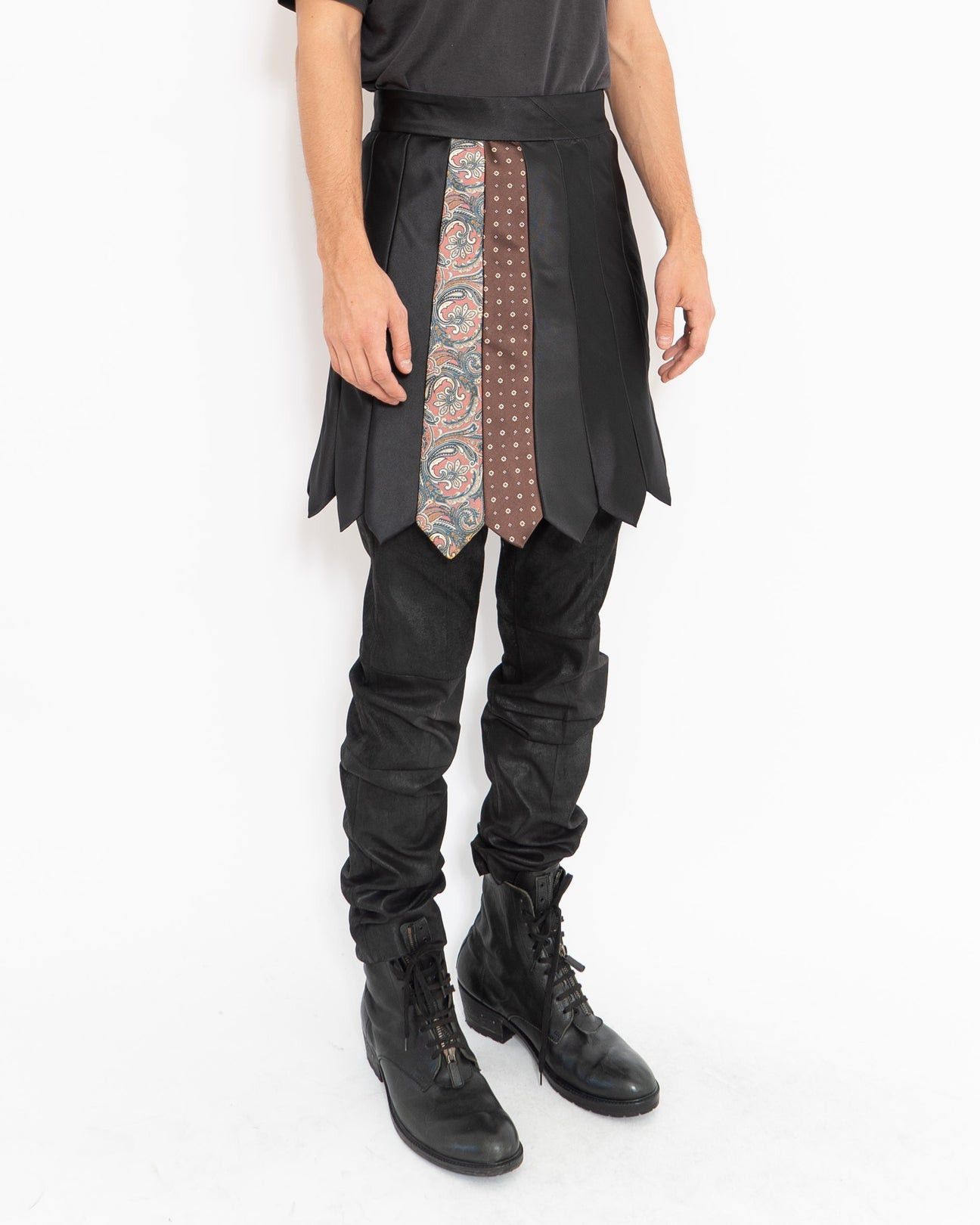 Enfants Riches Deprimes SS23 Tie Patchwork Skirt Size US 30 / EU 46 - 9 Thumbnail