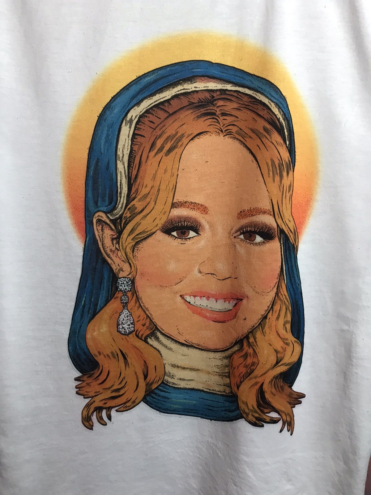 Band Tees × Vintage Vintage Mariah Carey band streetwear tee Size US M / EU 48-50 / 2 - 3 Thumbnail