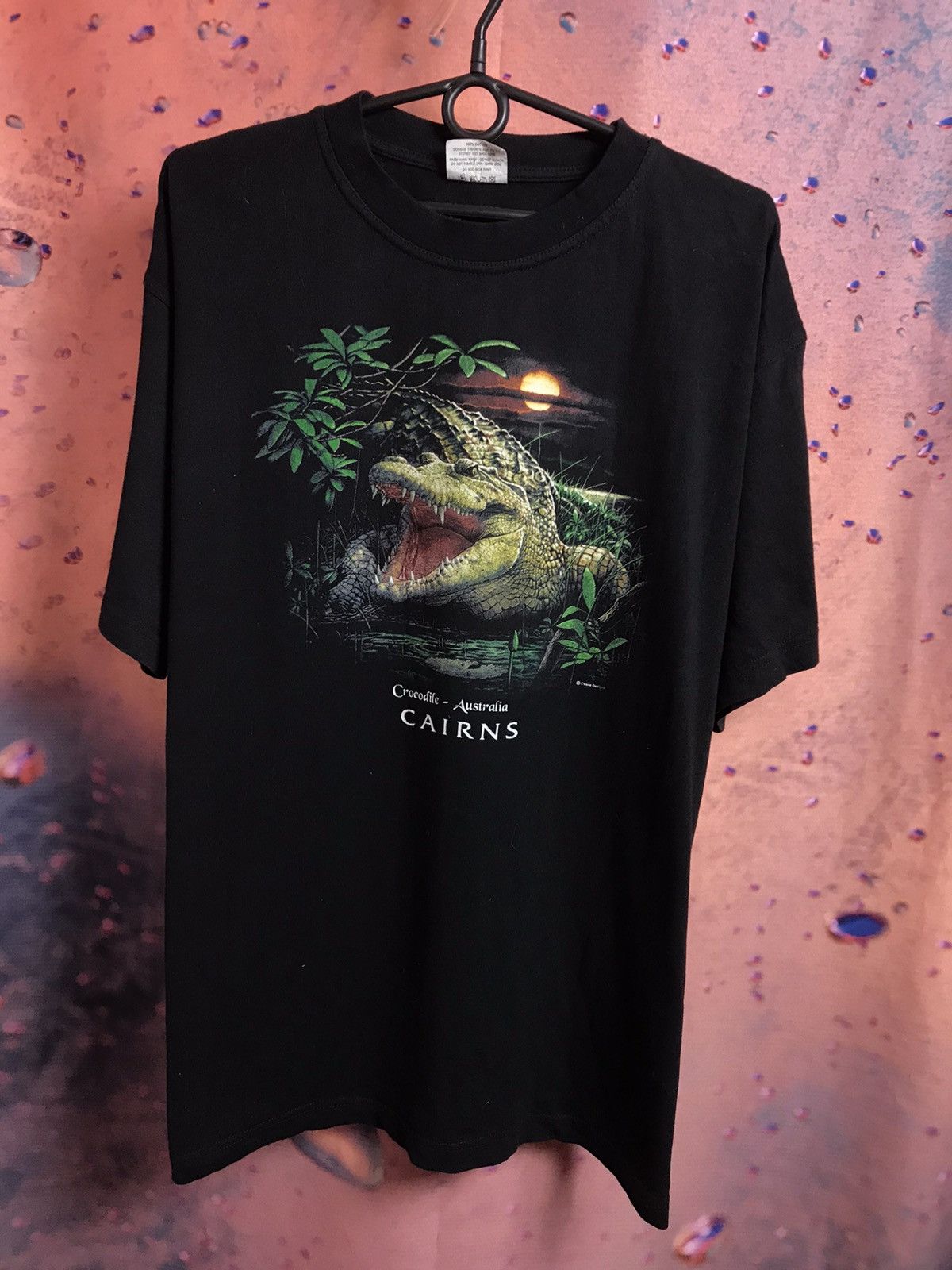 Vintage Vintage Crocodile Australia streetwear animal tee Size US L / EU 52-54 / 3 - 2 Thumbnail