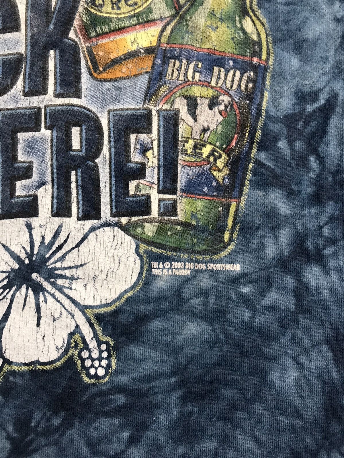 Big Dogs × Vintage Vintage 5 o’clock big dog streetwear tee Size US L / EU 52-54 / 3 - 3 Thumbnail